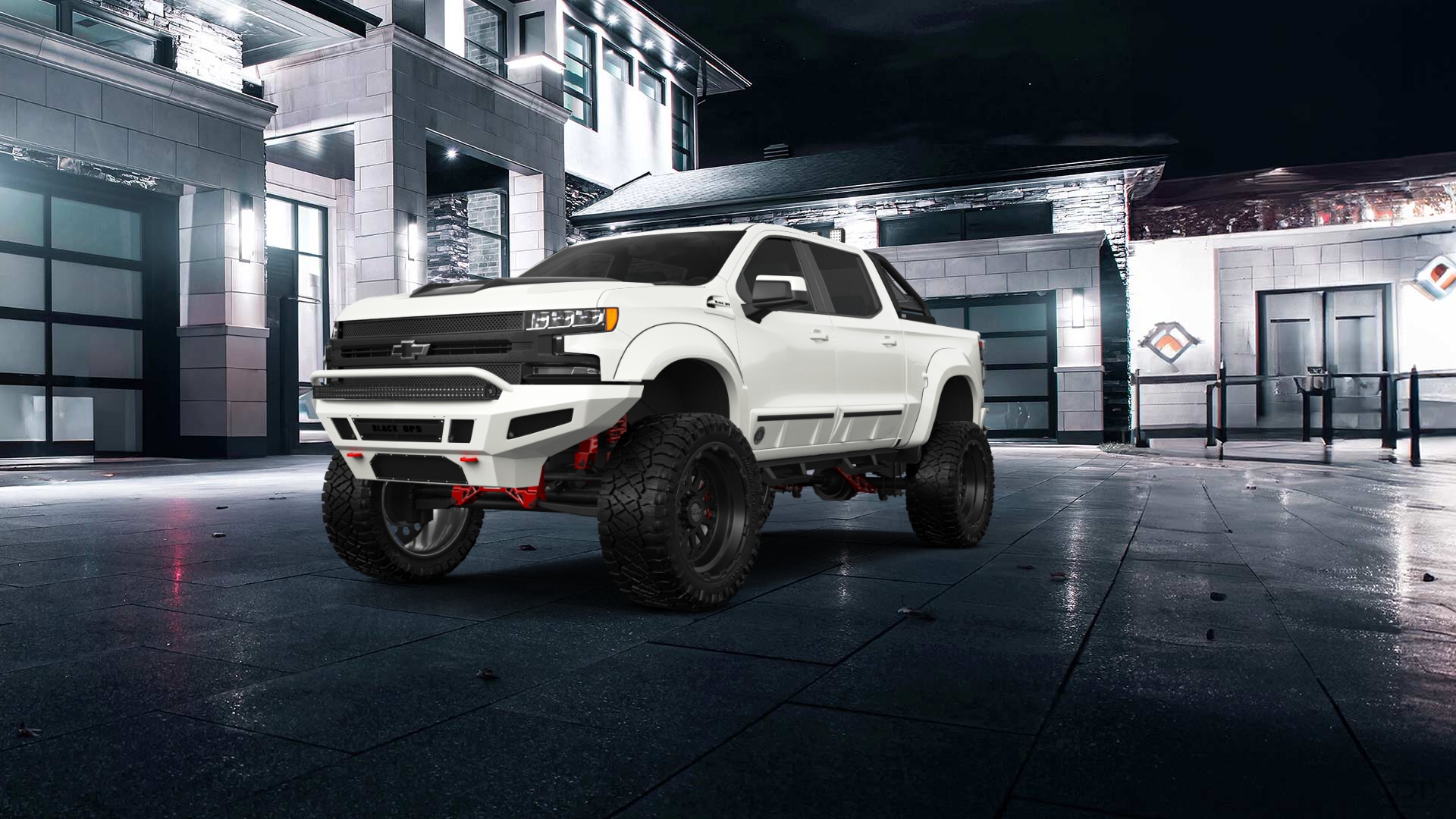 Chevrolet Silverado 1500 4 Door pickup truck 2019 tuning
