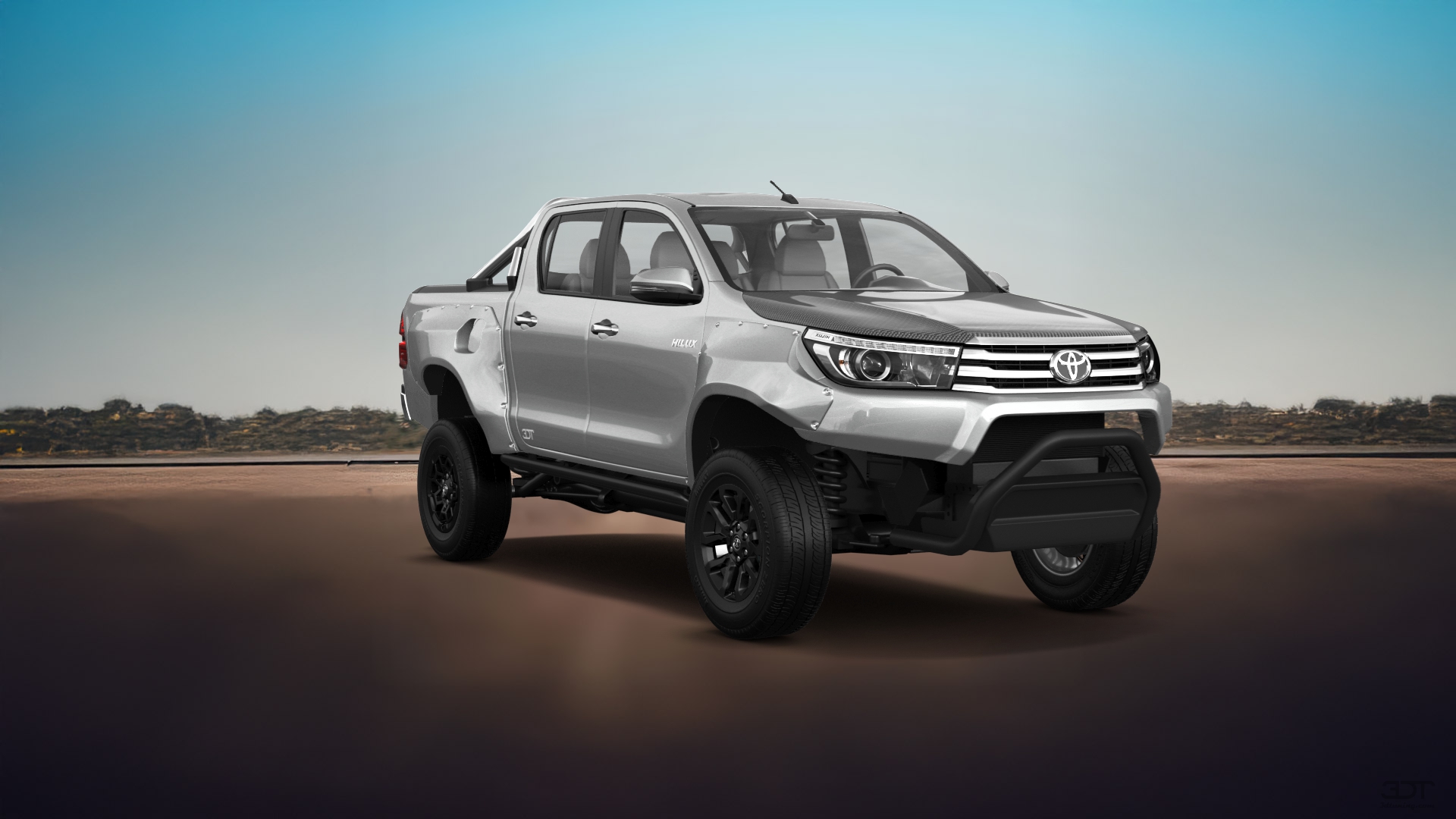 Toyota Hilux Double Cab 4 Door pickup truck 2015