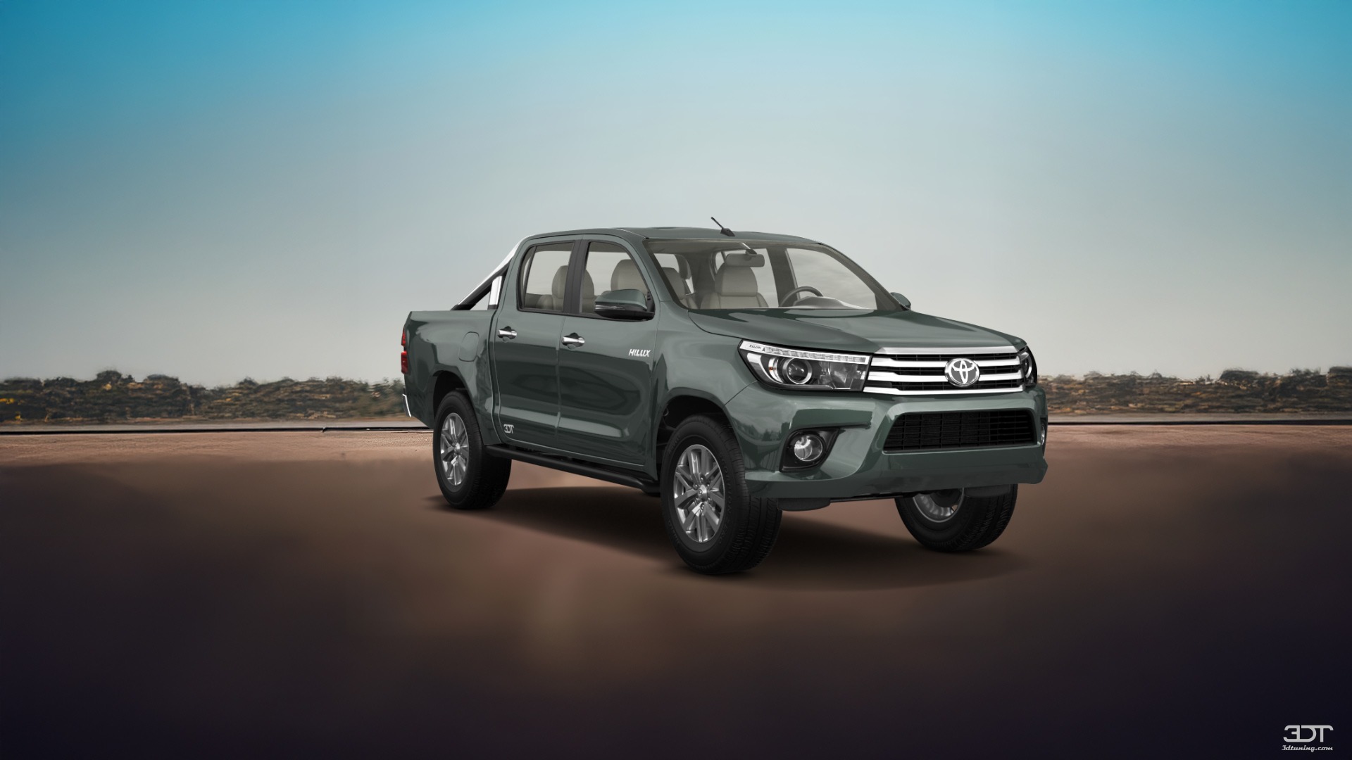 Toyota Hilux Double Cab 4 Door pickup truck 2015 tuning