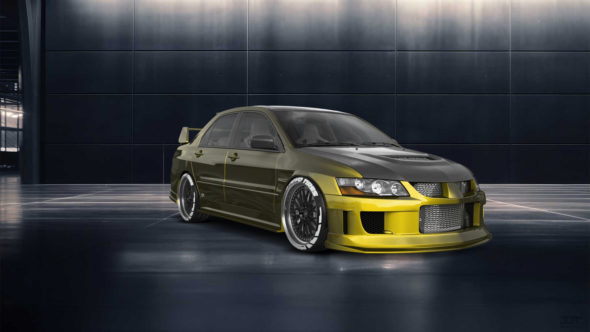 Mitsubishi Lancer Evo IX 4 Door Saloon 2005 tuning