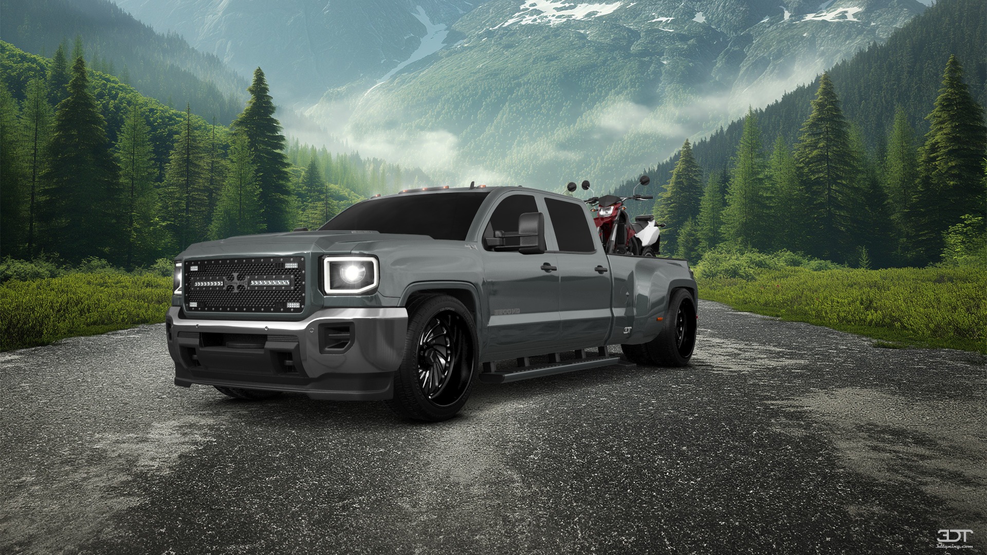 GMC Sierra 3500 HD Crew Cab 4 Door pickup truck 2015