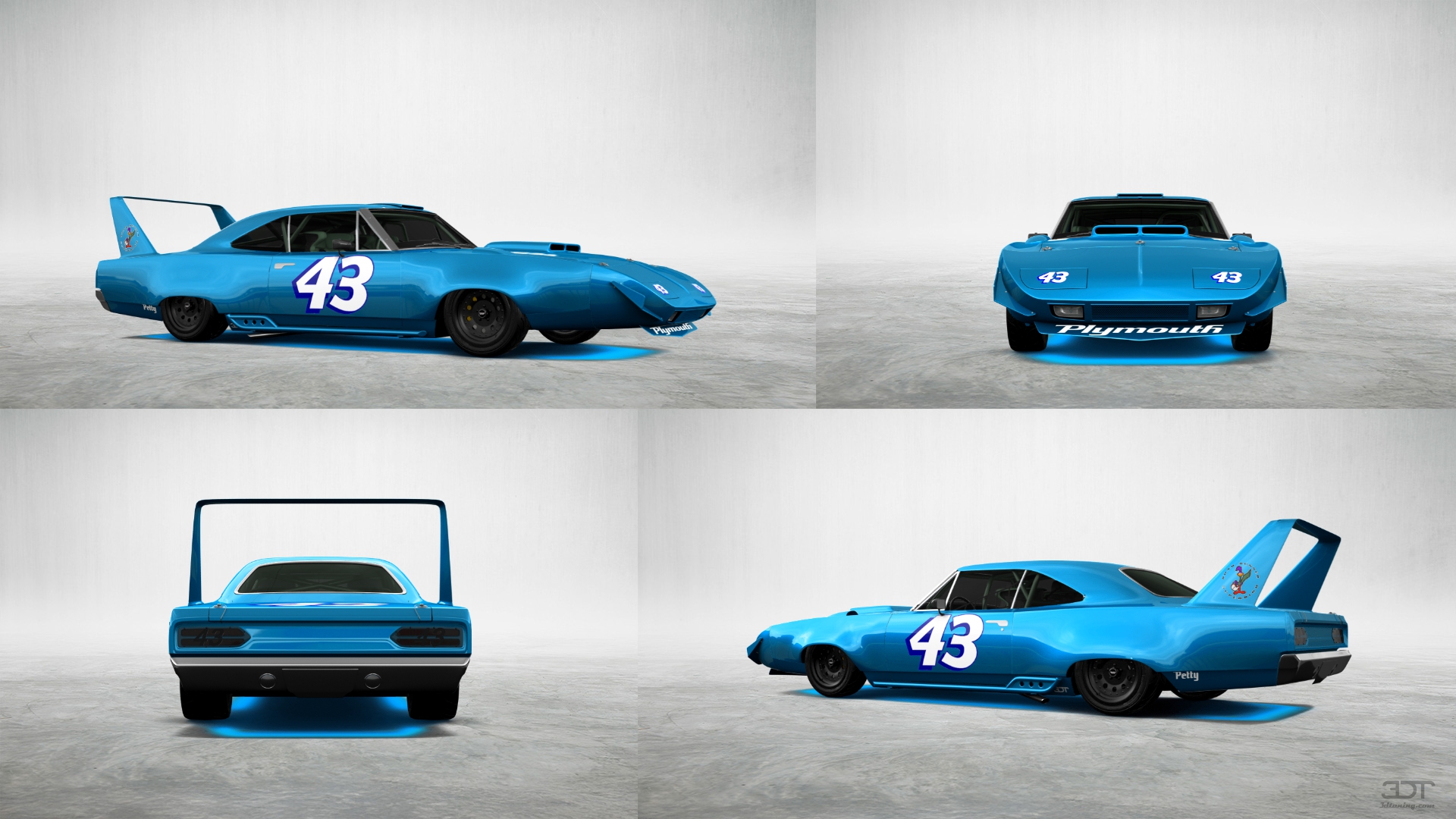 Plymouth Superbird 2 Door Coupe 1970 tuning