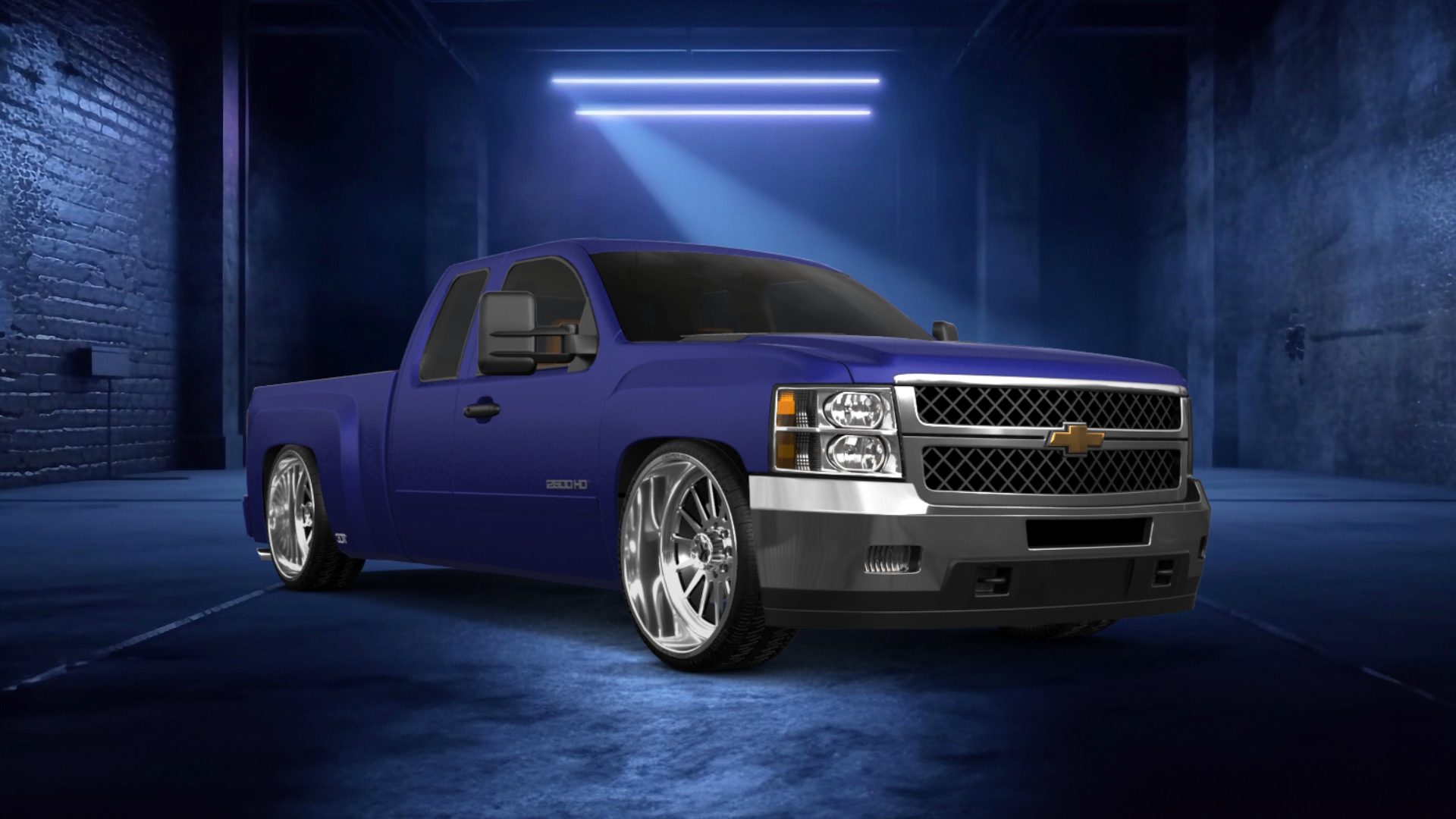 Chevrolet Silverado 2500 HD Extended Cab Pickup Truck 2007 tuning