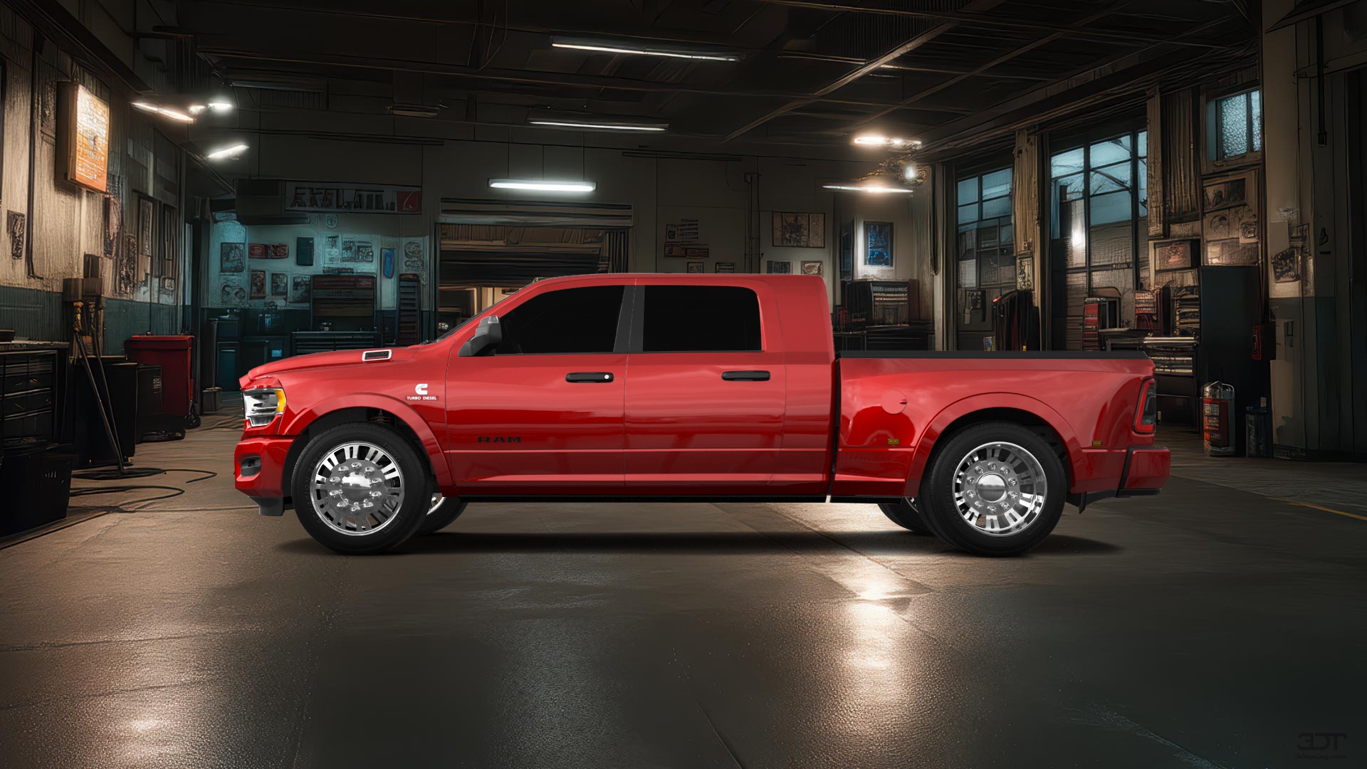 Dodge Ram 3500 4 Door pickup truck 2020 tuning