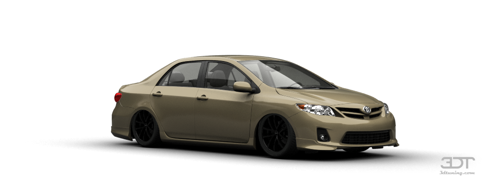 Tuning Toyota Corolla Sedan 2012