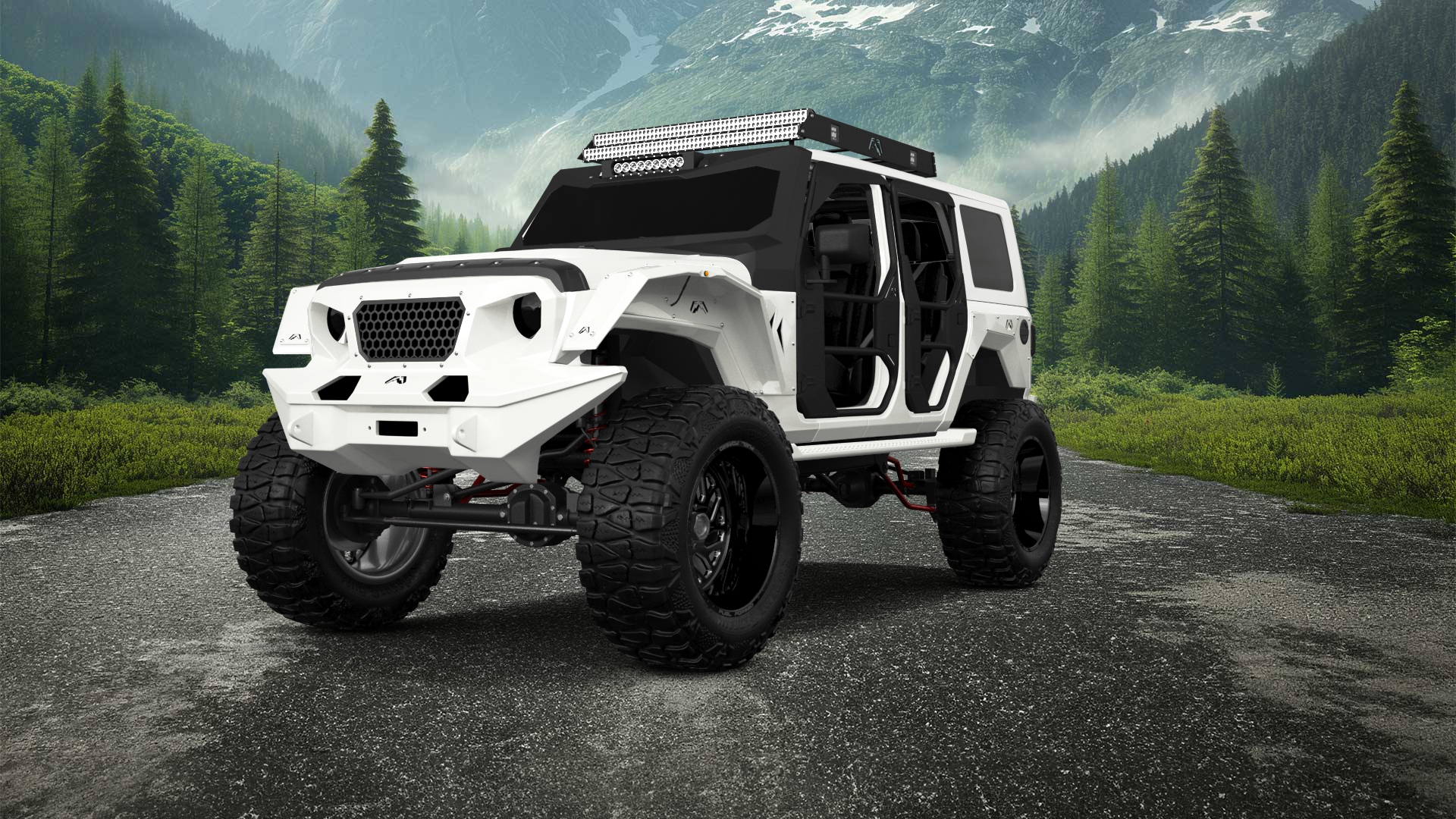 Jeep Wrangler Rubicon JL 4 Door SUV 2017