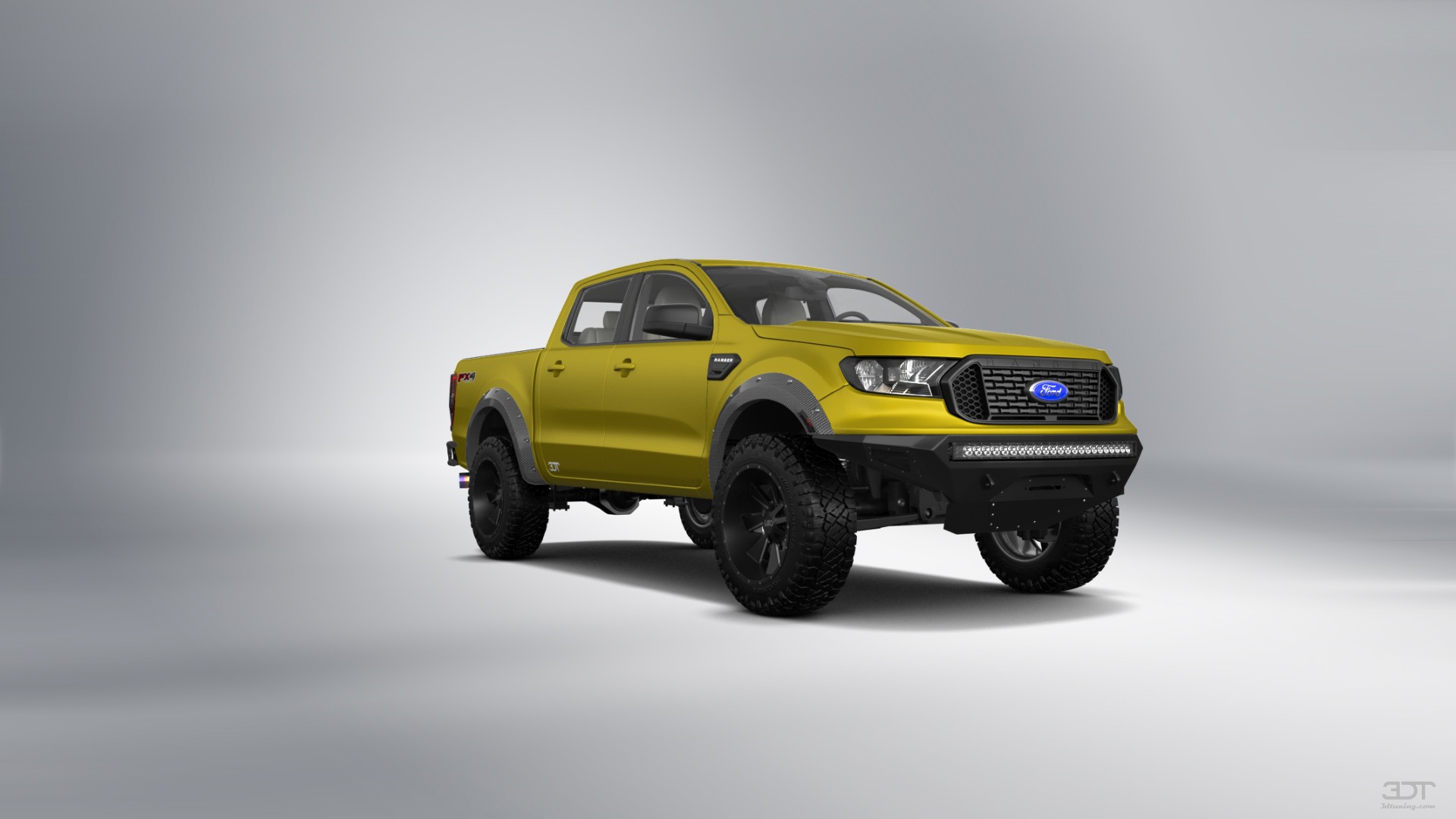Ford Ranger 4 Door pickup truck 2019 tuning
