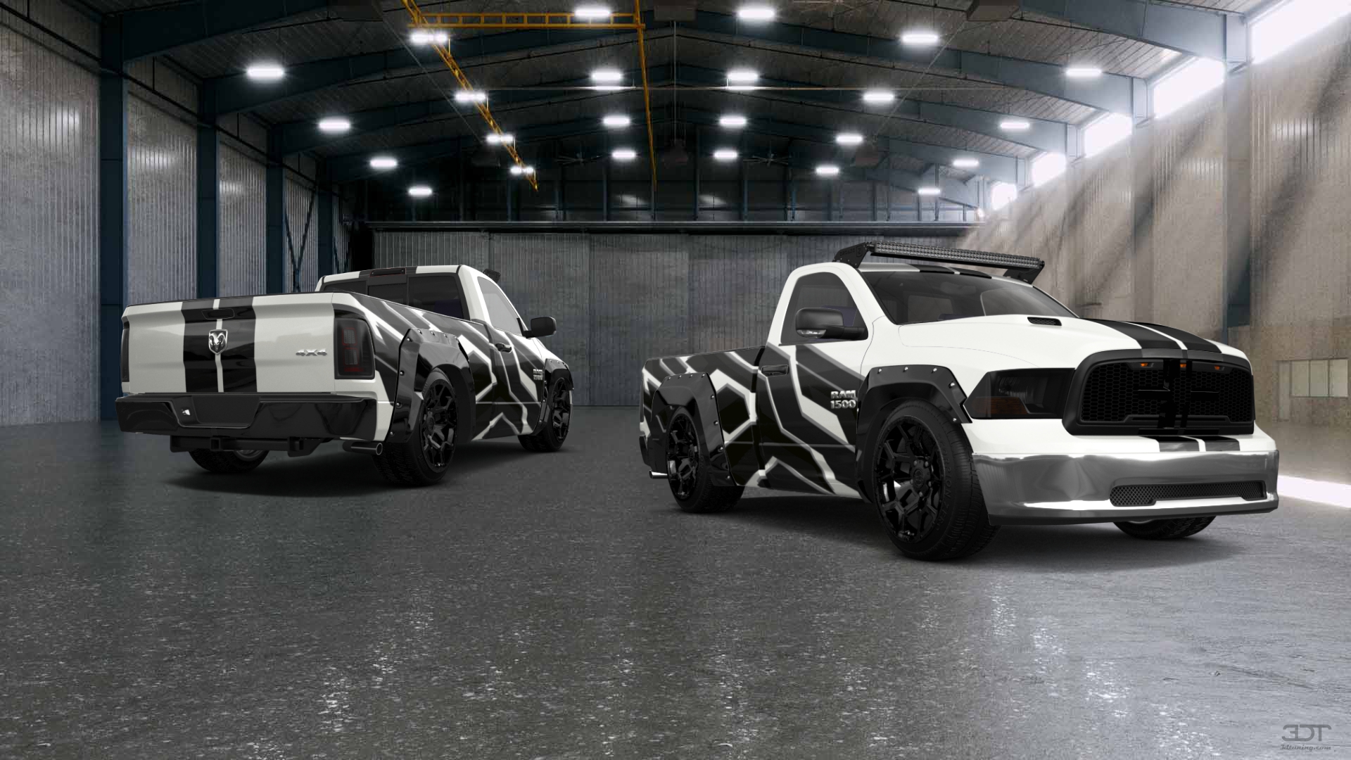 Dodge Ram 1500 6.4' box Regular Cab 2 Door pickup truck 2009