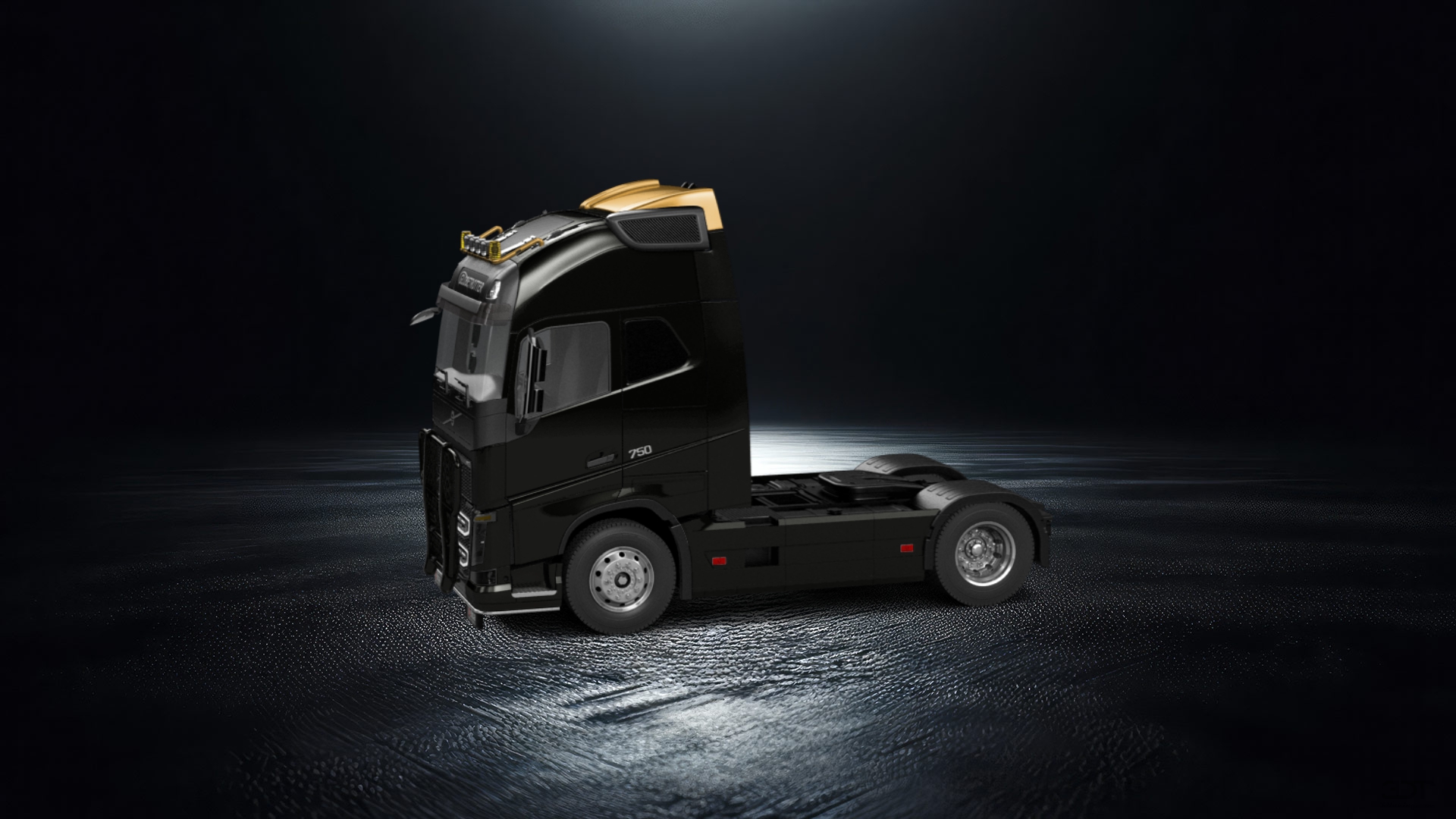 Volvo FH16 Globetrotter XL Cab Truck 2013 tuning