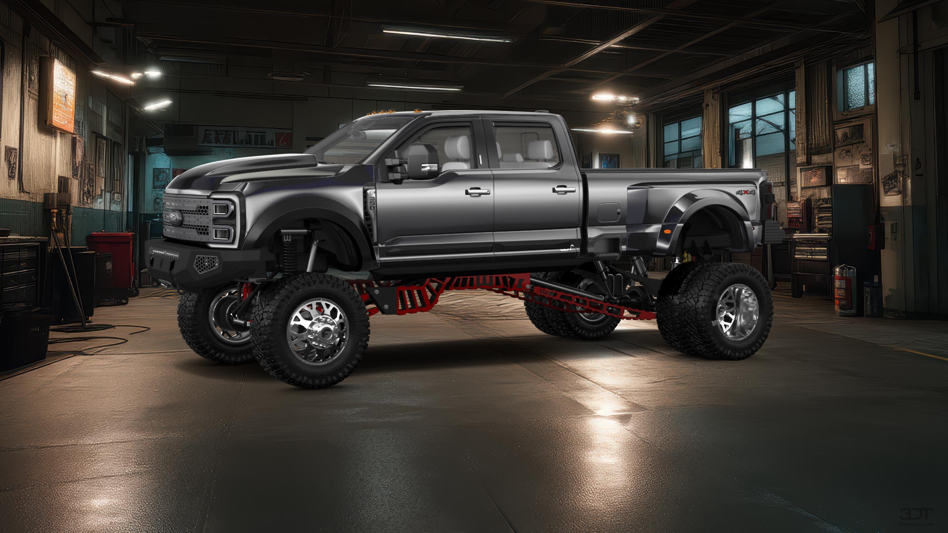 Ford F-350 DRW Crew Cab 4 Door pickup truck 2023 tuning