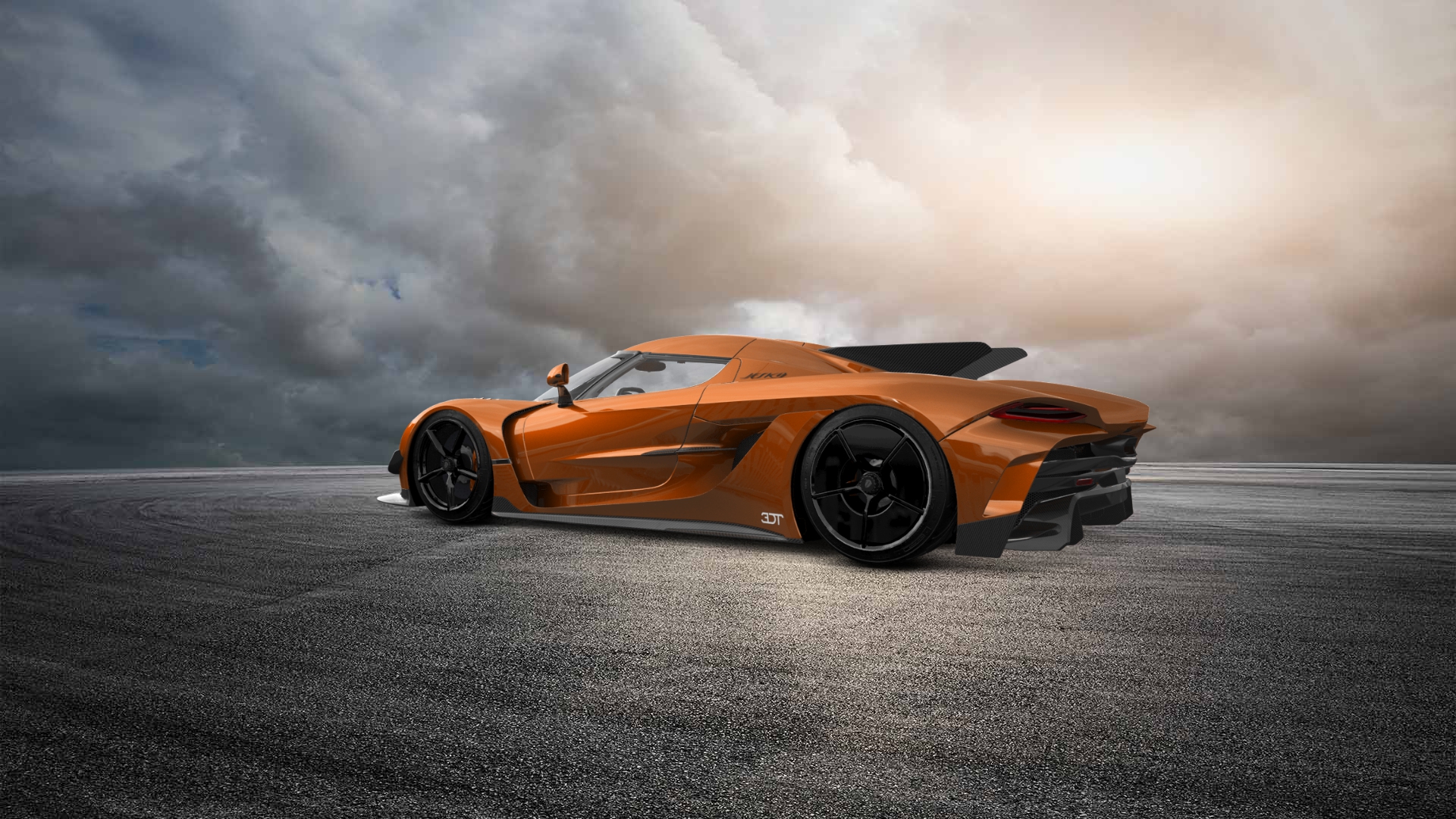 Koenigsegg Jesko 2 door targa top 2020 tuning
