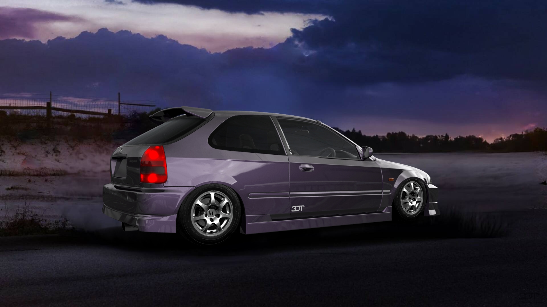 Honda Civic 3 Door Hatchback 1997 Images