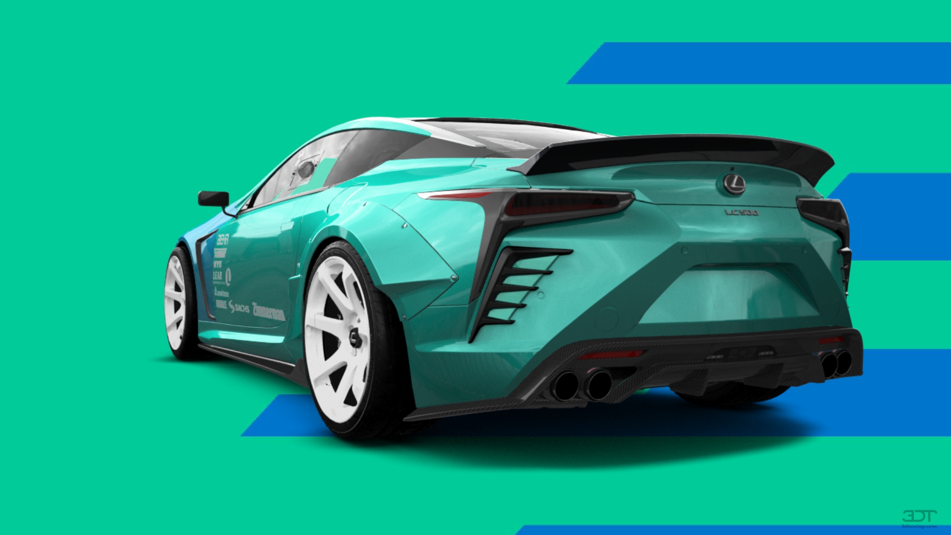 Lexus LC500 2 door fastback coupe 2017 tuning