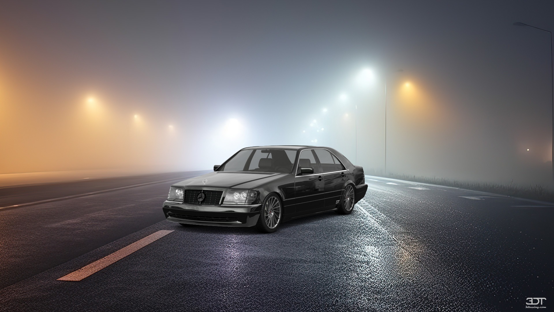 Mercedes S Class Sedan 1992 tuning