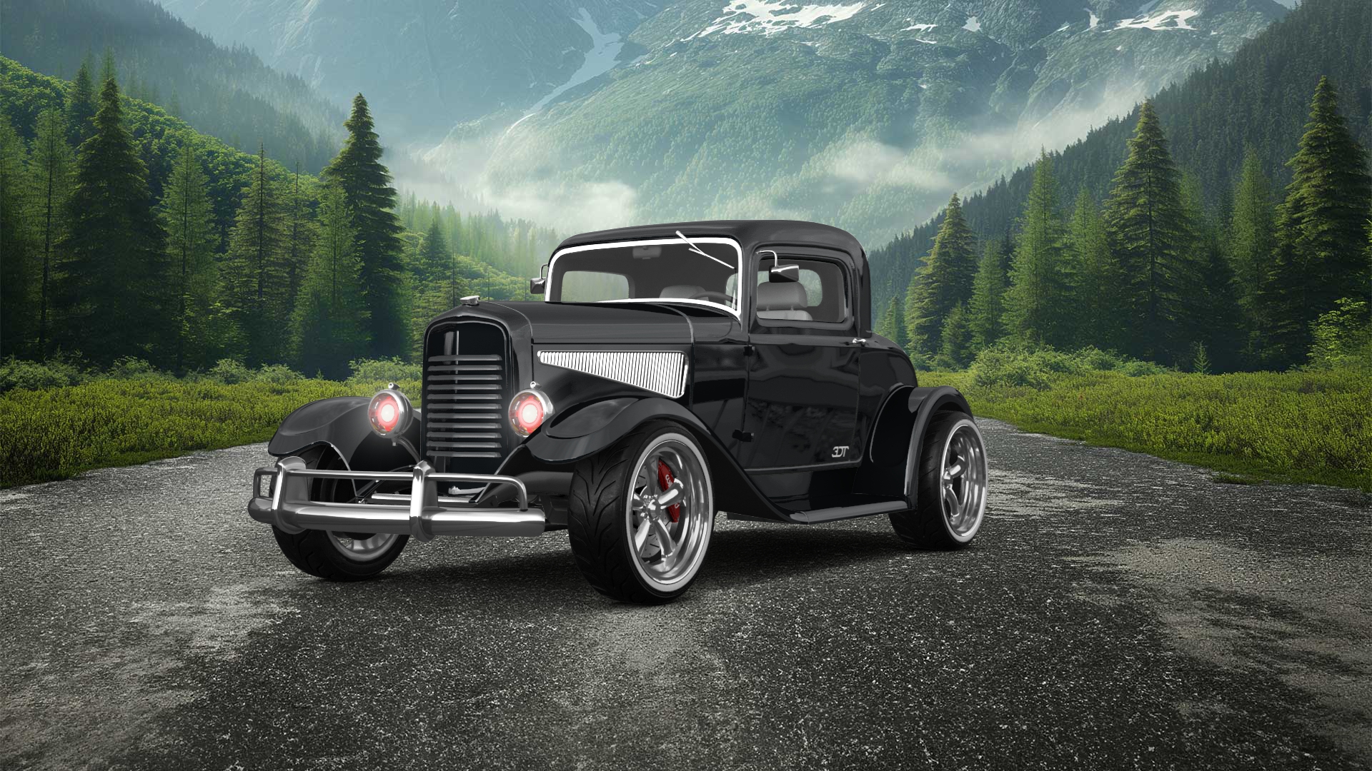 Ford Model B Deluxe 2 Door Coupe 1932