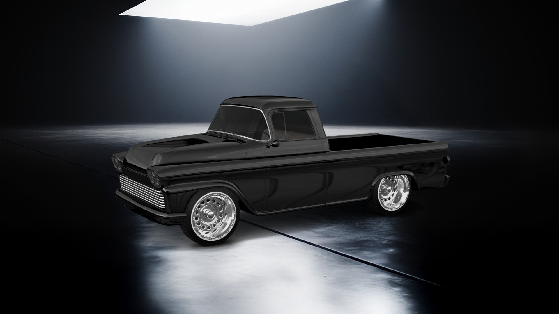 Chevrolet Apache 2 Door pickup truck 1958 tuning