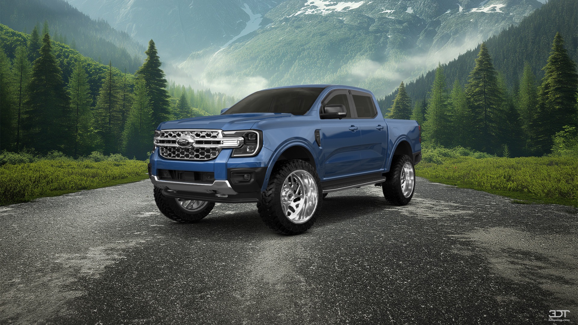 Ford Ranger 4 Door pickup truck 2022