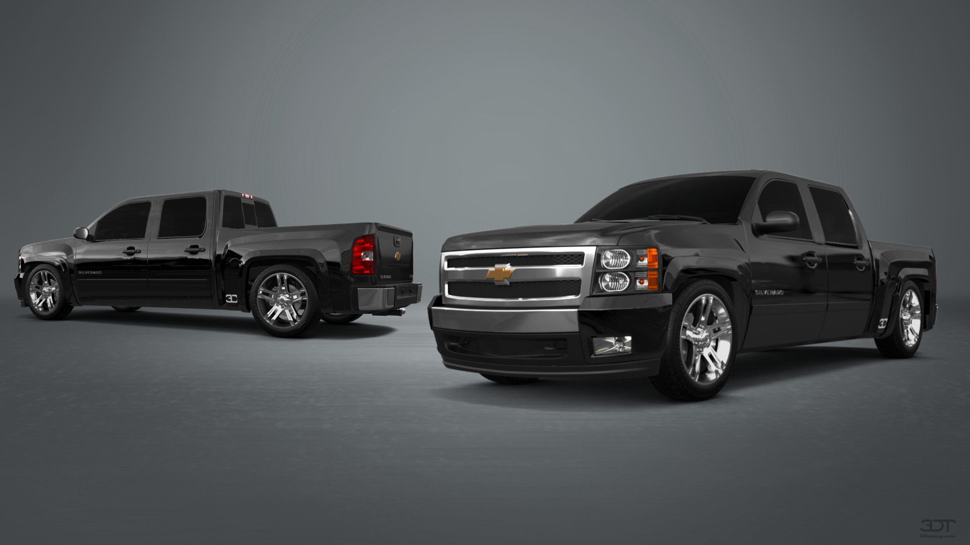 Chevrolet Silverado 1500 Crew Cab 4 Door pickup truck 2007 tuning