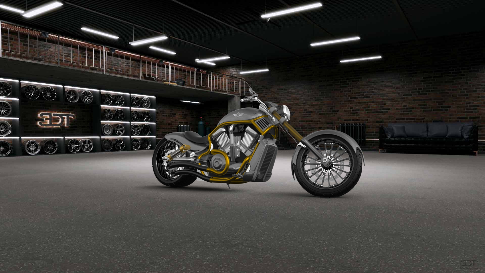 Harley-Davidson Custom Chopper Cruiser 2011