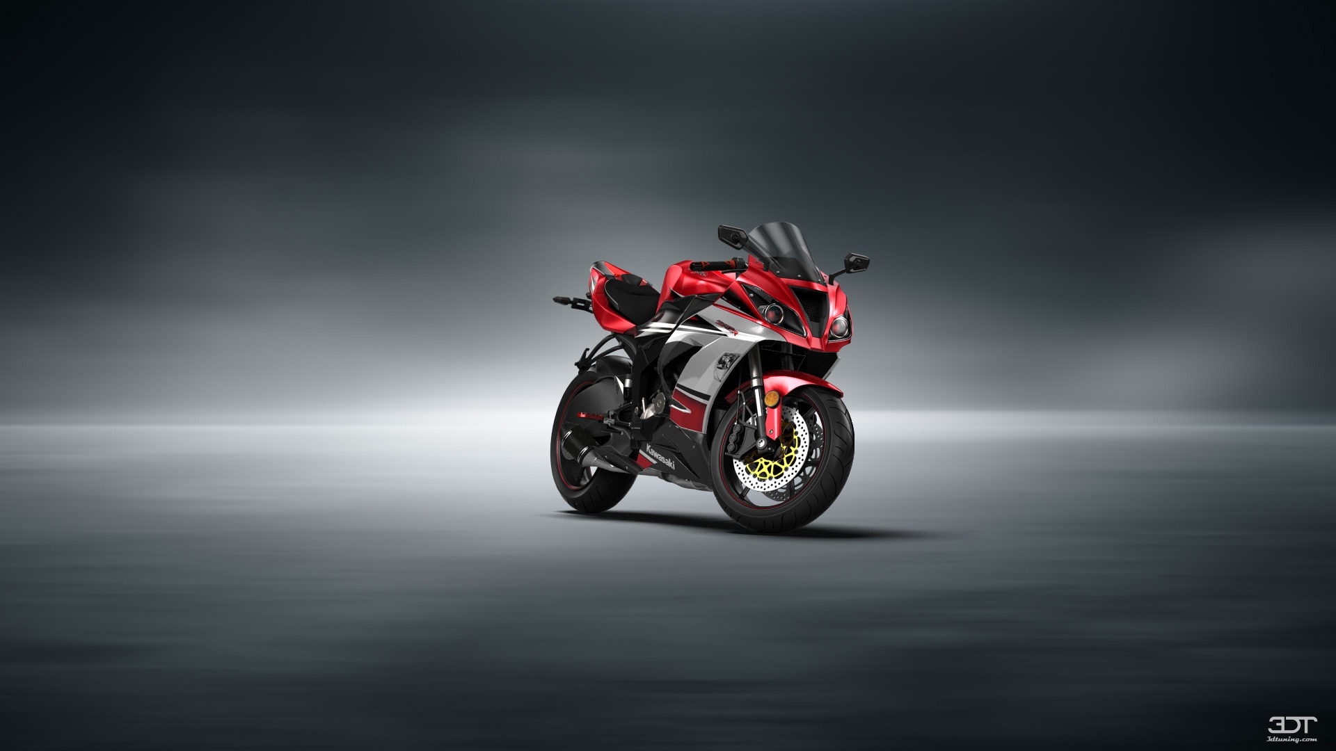 Kawasaki Ninja ZX 6R Sport Bike 2015 tuning