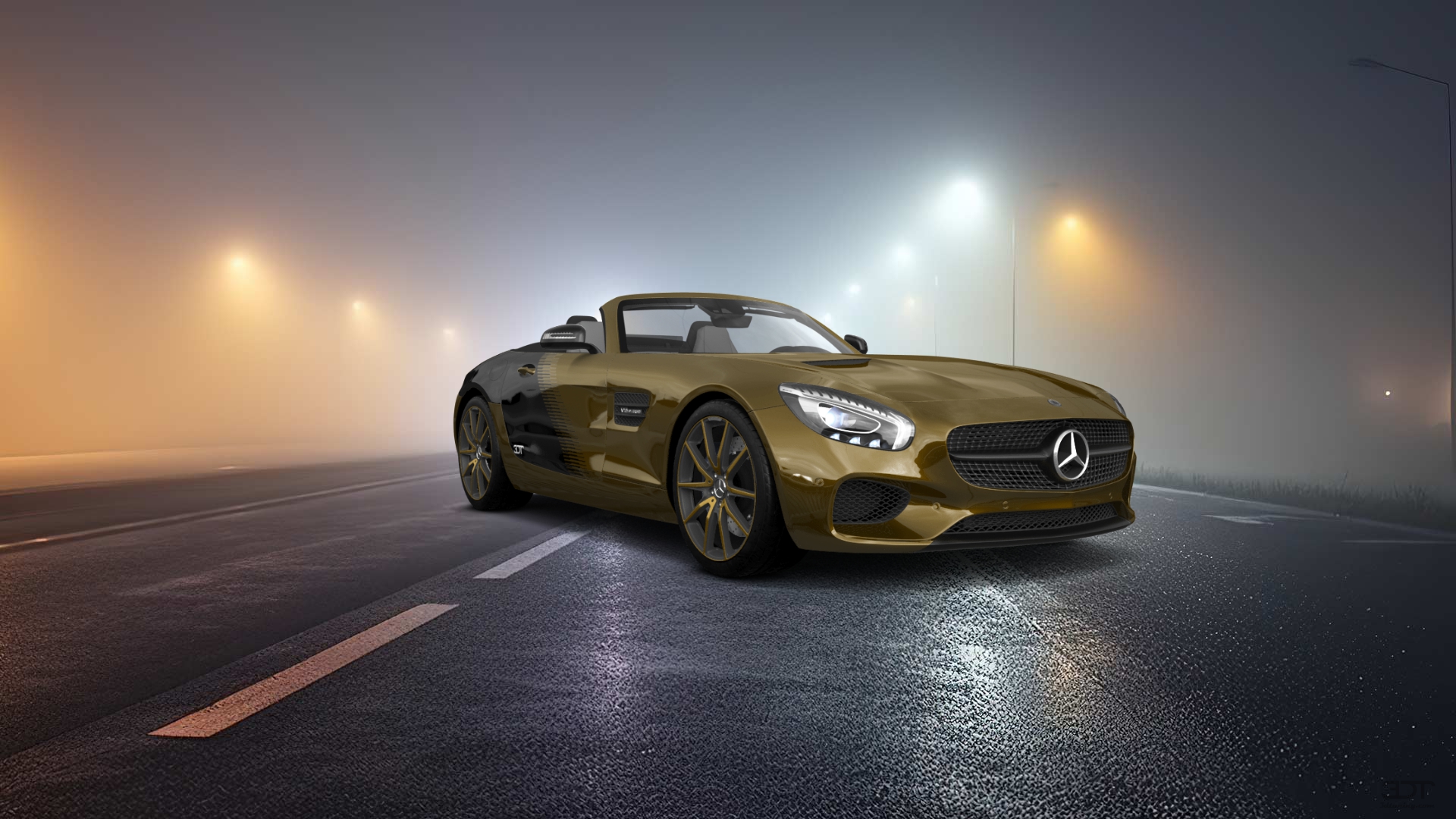 Mercedes AMG GT 2 Door Convertible 2016