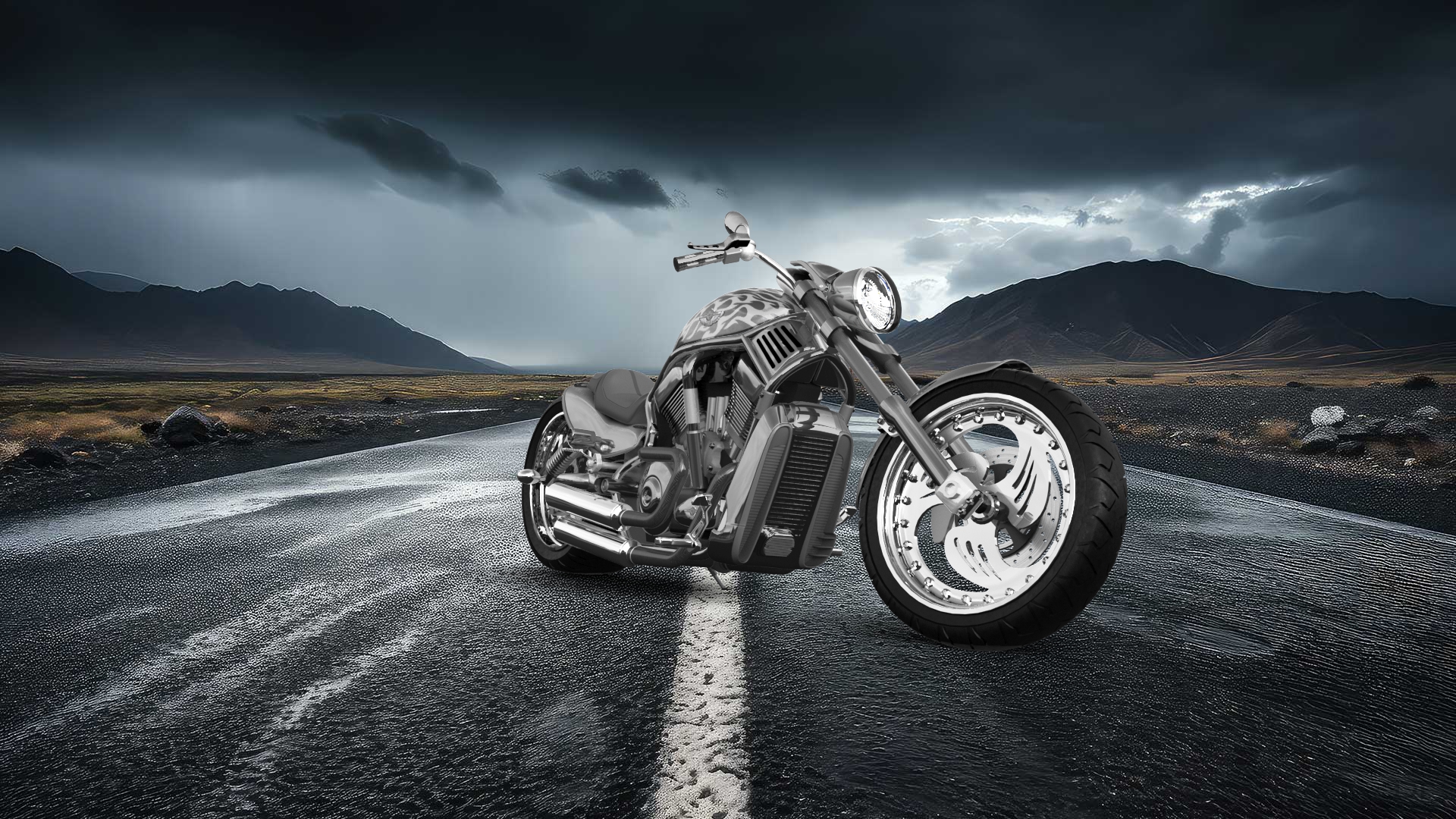 Harley-Davidson Custom Chopper Cruiser 2011 tuning