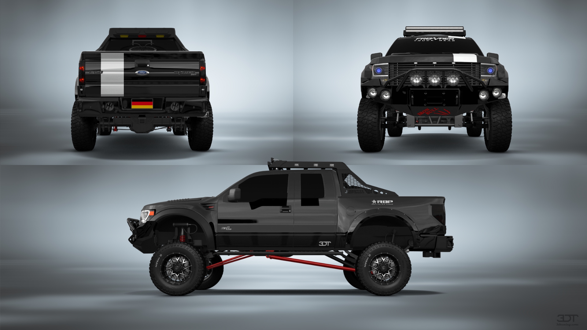 Ford F-150 SVT Raptor 2 Door pickup truck 2010 tuning