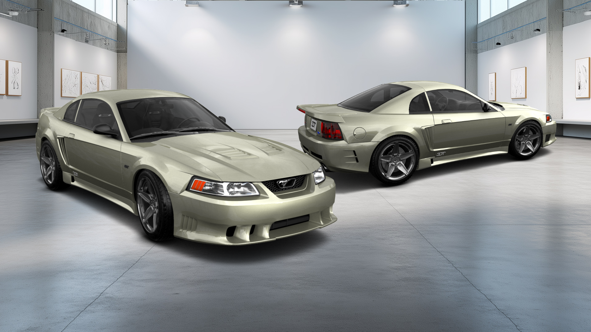 Ford Mustang 2 Door Coupe 2000 tuning