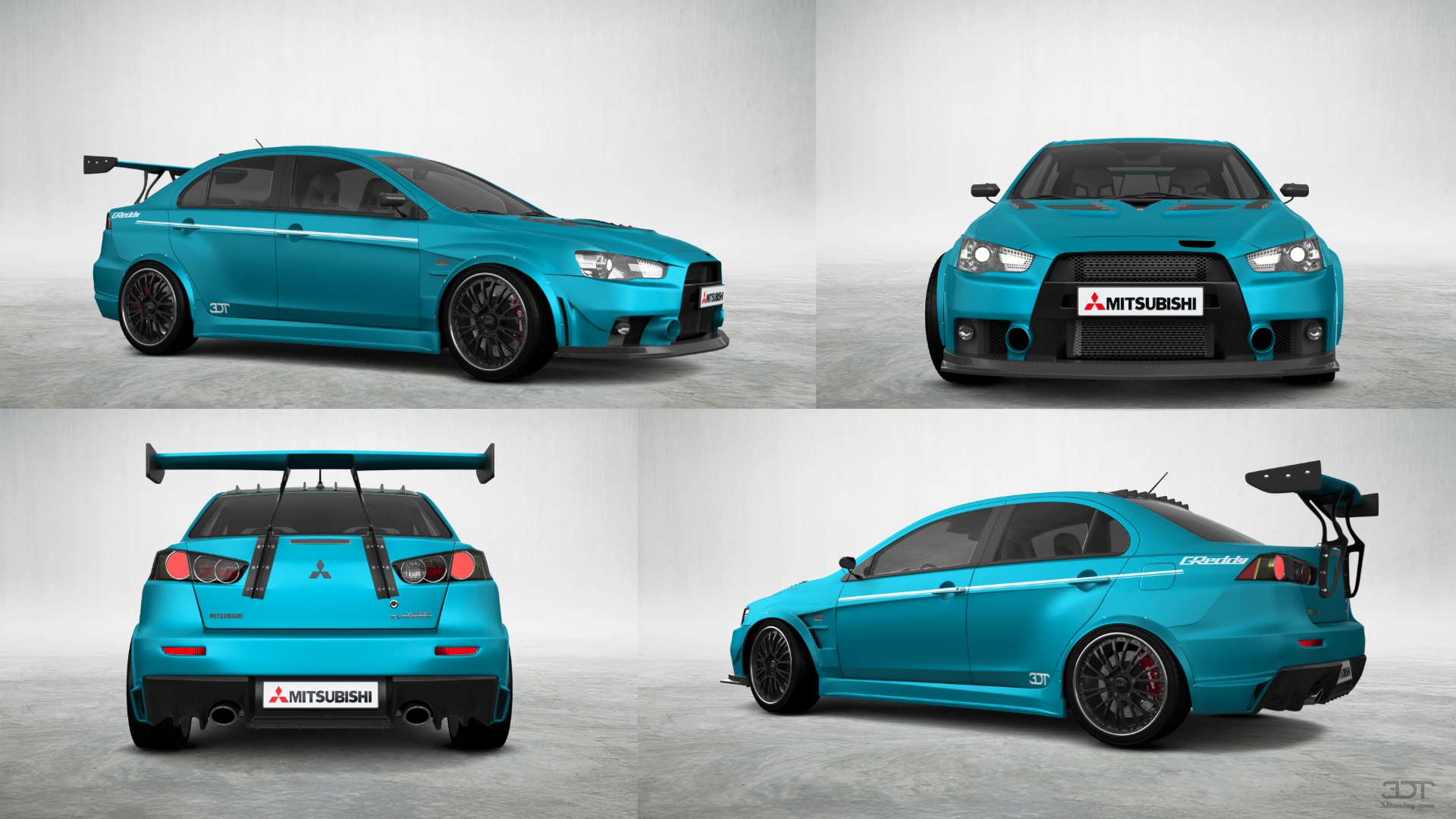 Mitsubishi Lancer Evolution X Sedan 2008