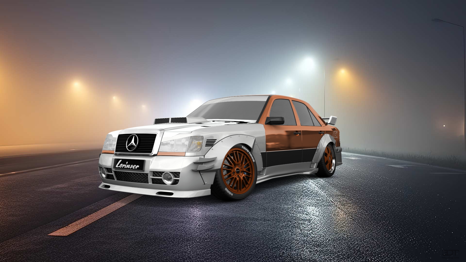 ValidRuin82's 1984 Mercedes E-Class custom build | 3DTuning