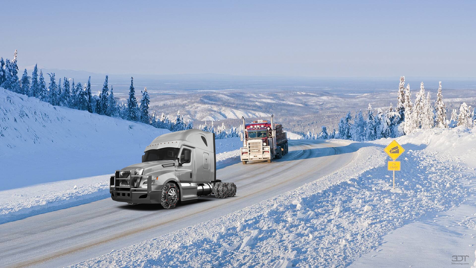 Freightliner Cascadia Sleeper Cab Truck 2018 tuning