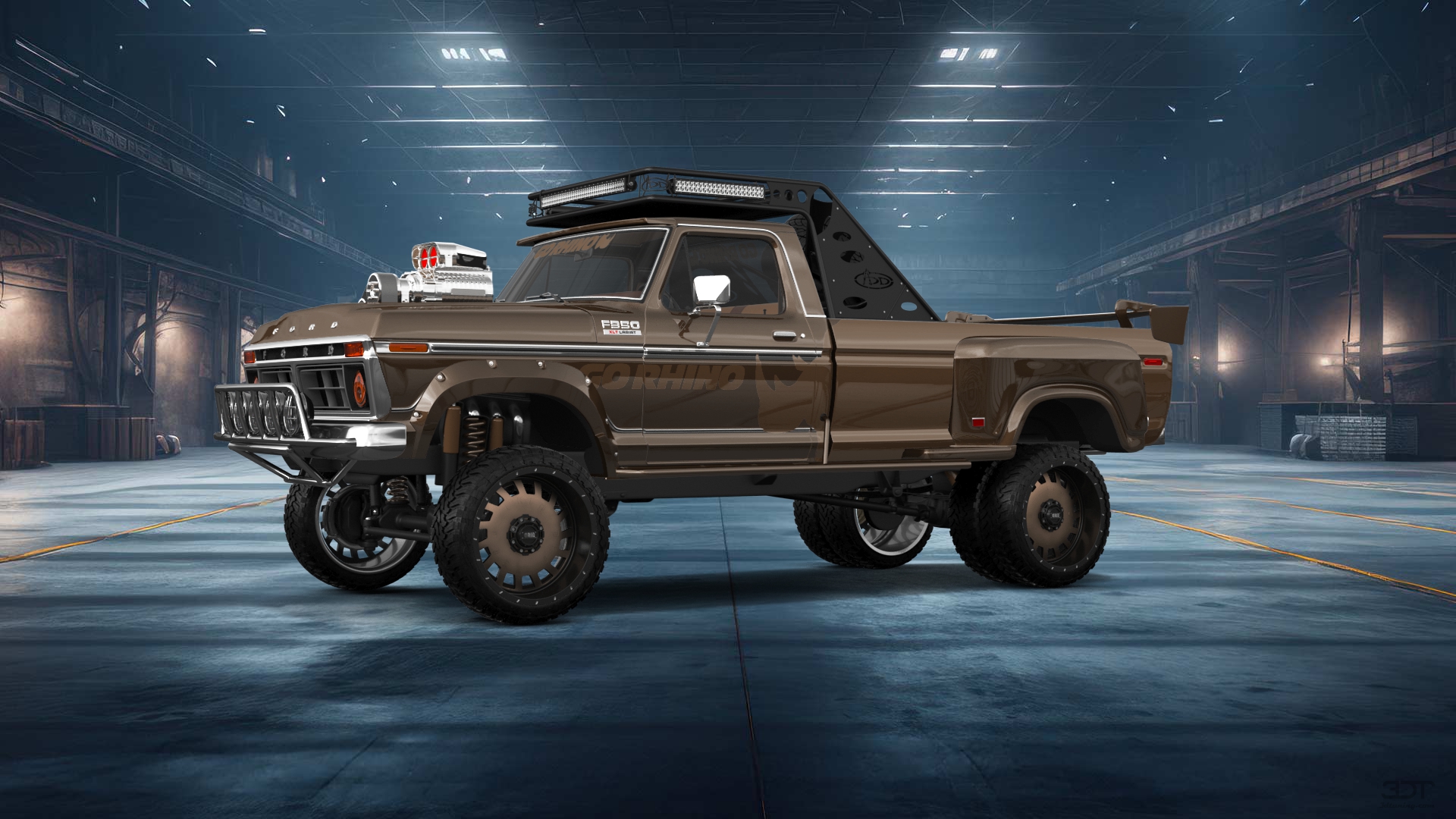 Ford F-350 Dually 2 Door pickup truck 1974