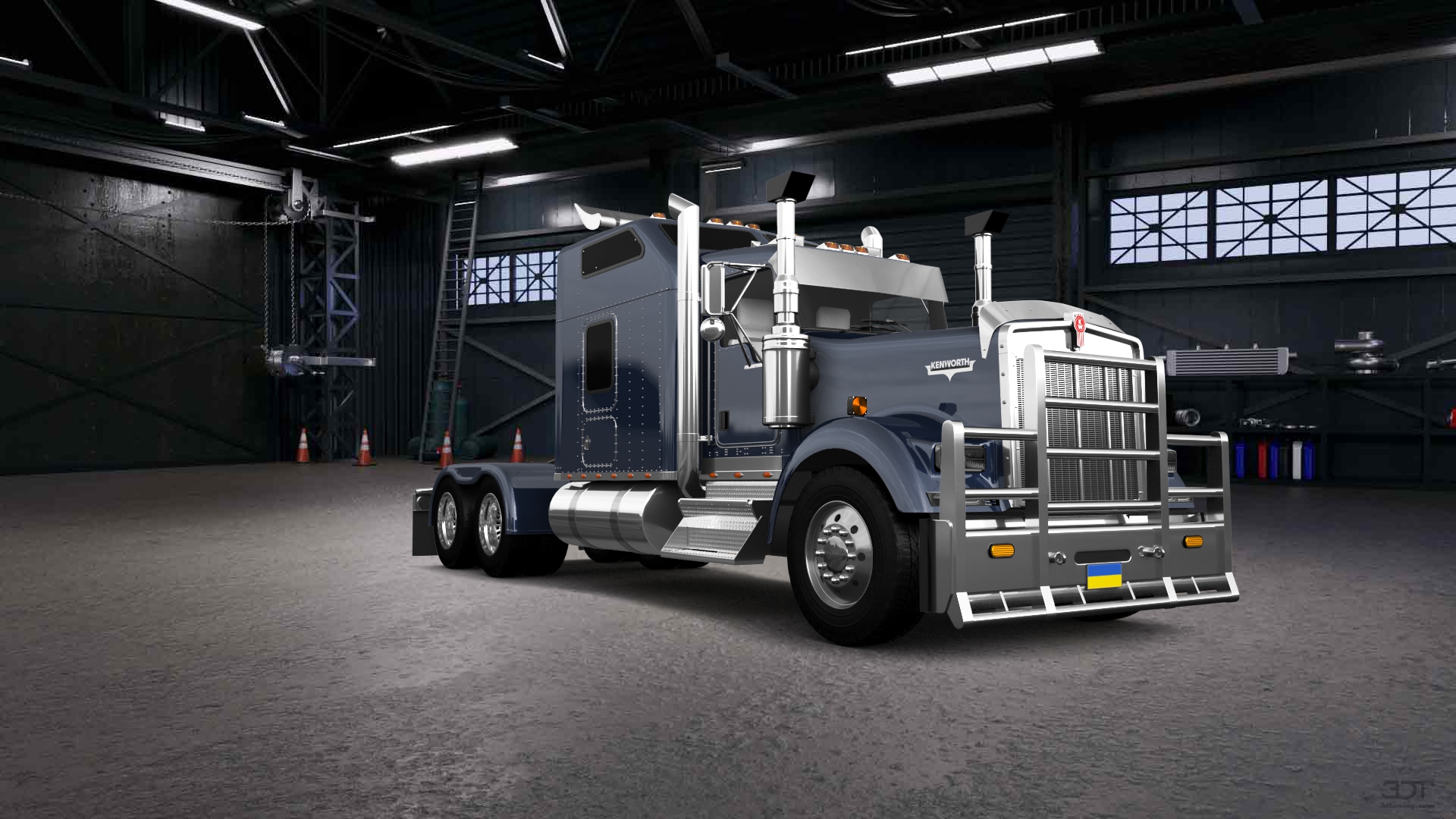 Kenworth W900 Sleeper Cab Truck 2015 tuning