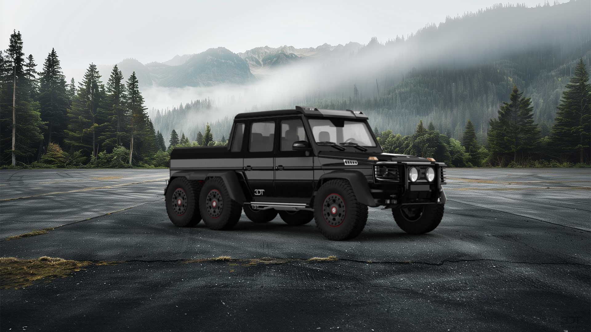 Mercedes G63 AMG 6x6 Luxury SUV 2013 tuning