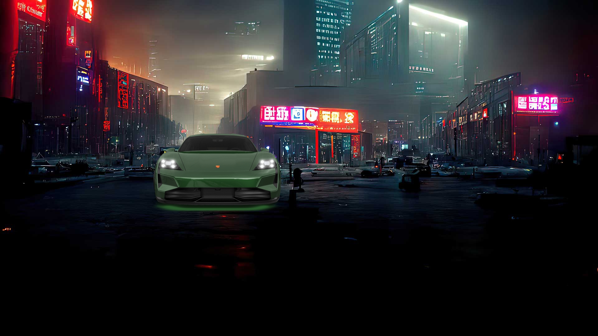 Porsche Taycan Sport Turismo Shooting Brake 2019 tuning