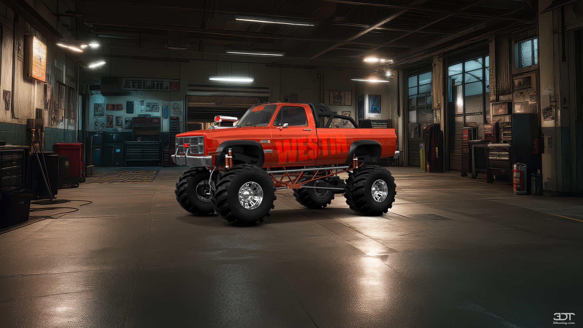 GMC Sierra 1500 2 Door pickup truck 1985 tuning