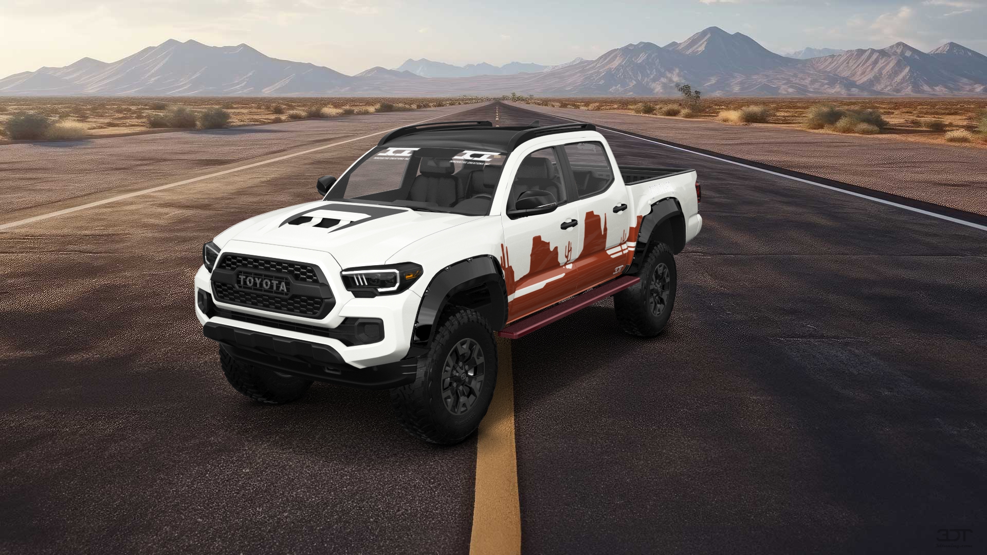 Toyota Tacoma 4 Door pickup truck 2018 tuning