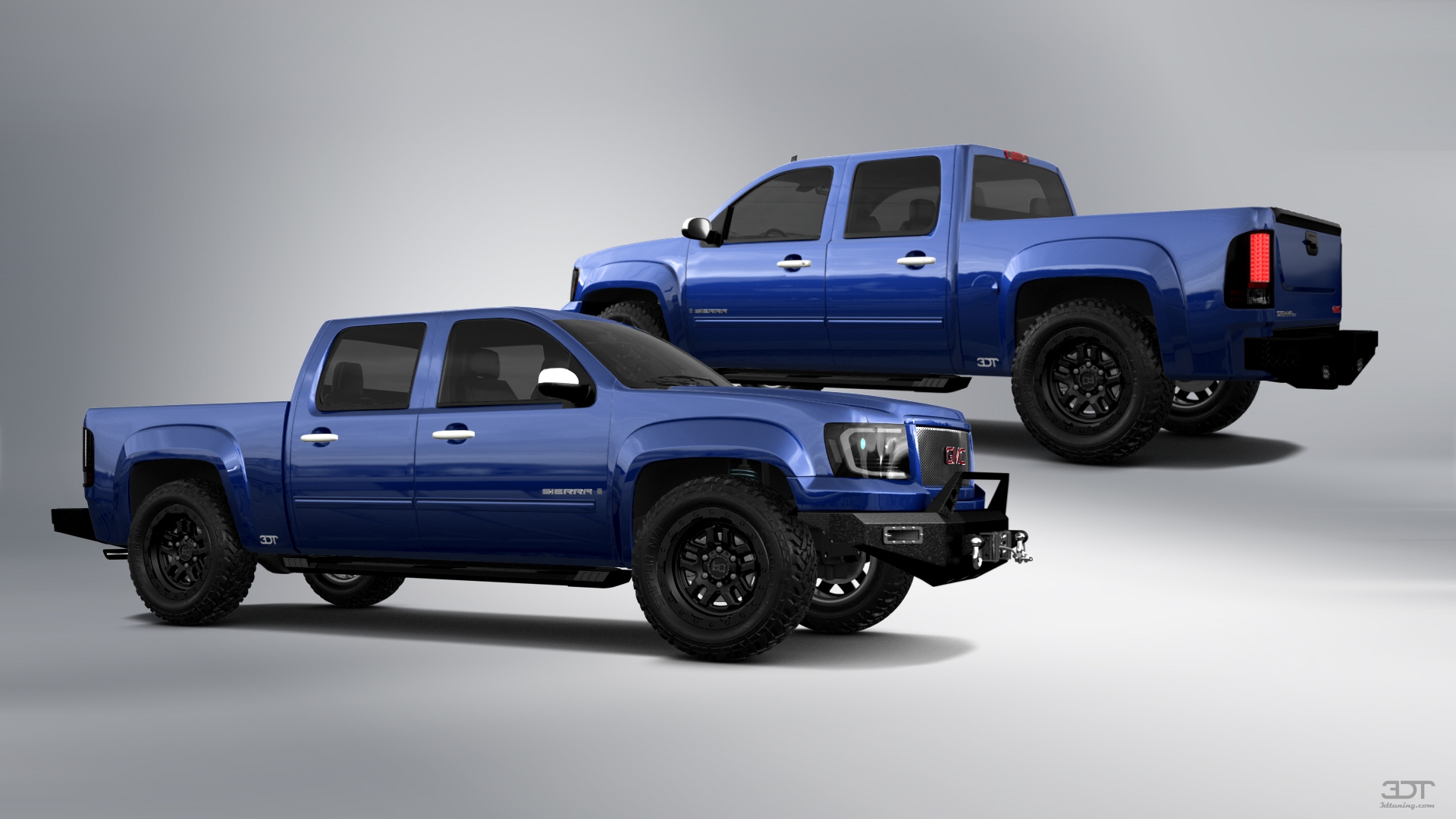 GMC Sierra 1500 Crew Cab 5.8 ft box 4 Door pickup truck 2007