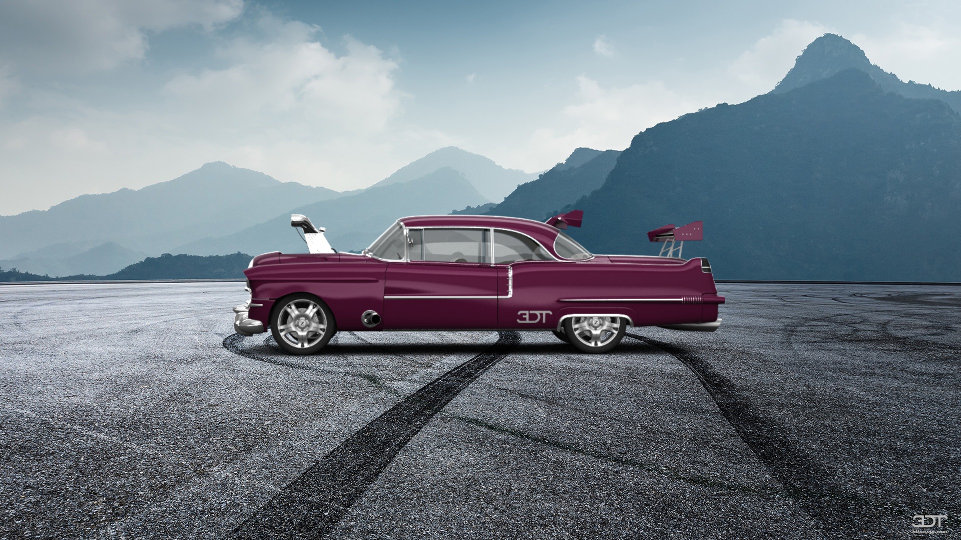 Cadillac De Ville Coupe 1956