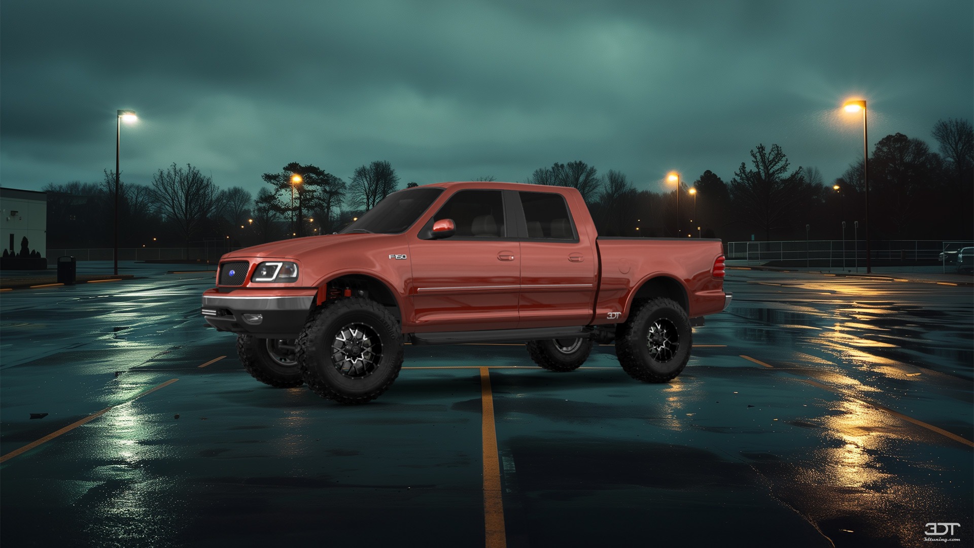Tuning Ford F-150 SuperCrew 4 Door pickup truck 1997