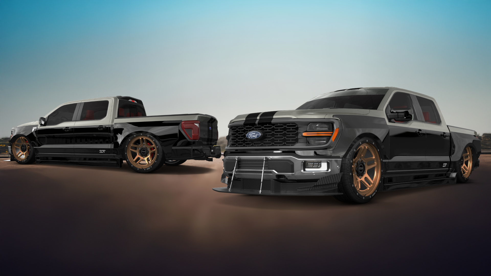 Ford F-150 SuperCrew 4 Door pickup truck 2024 tuning