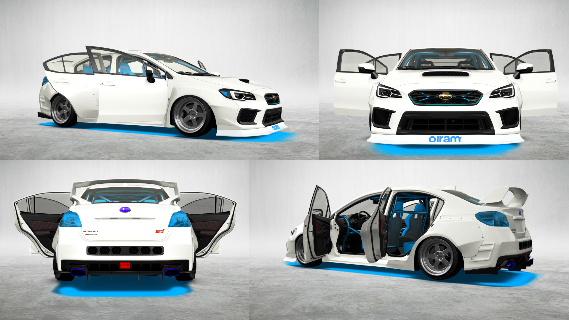 Subaru WRX 4 Door Saloon 2018 tuning