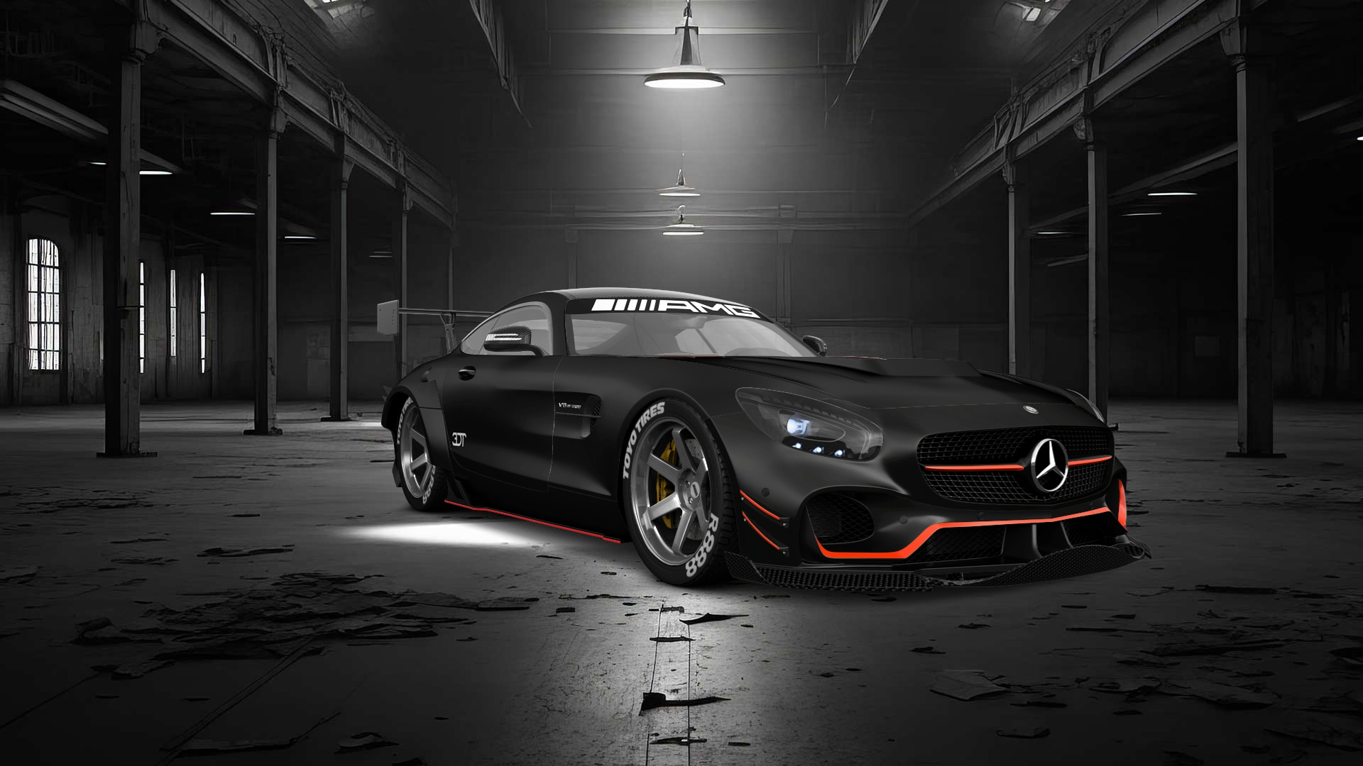 Mercedes AMG GT 2 door fastback coupe 2016