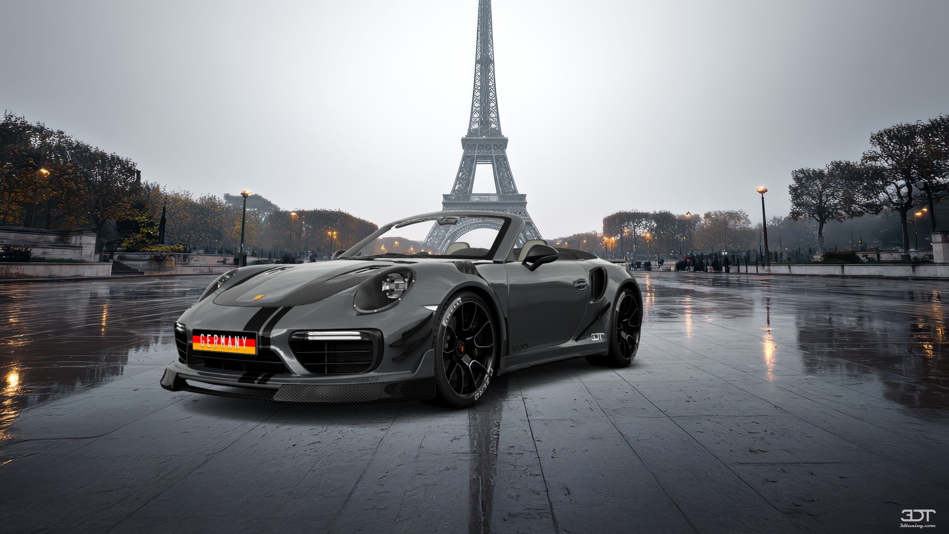 Porsche 911 Turbo S 2 Door Convertible 2014 tuning