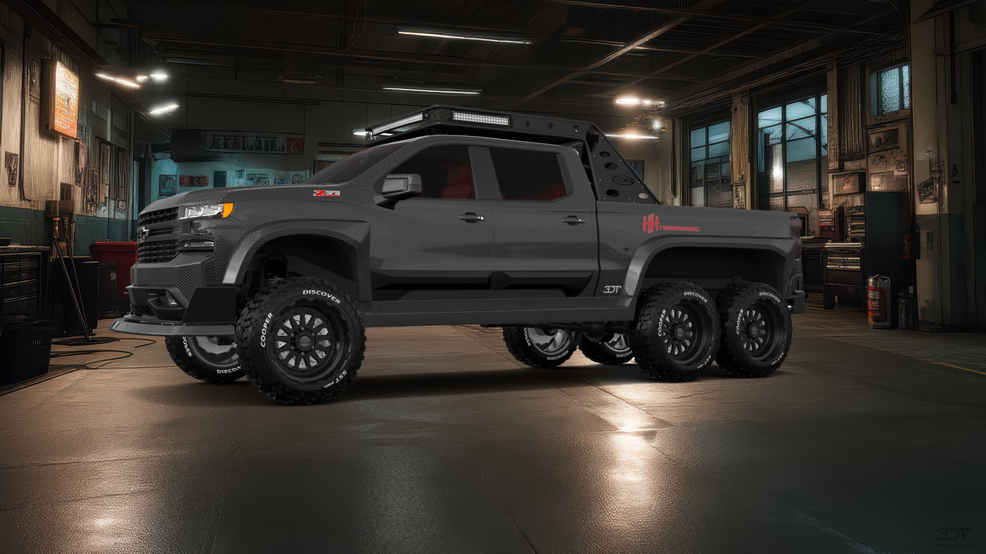 Chevrolet Silverado Hennessey Goliath 6X6 Truck 2020 tuning