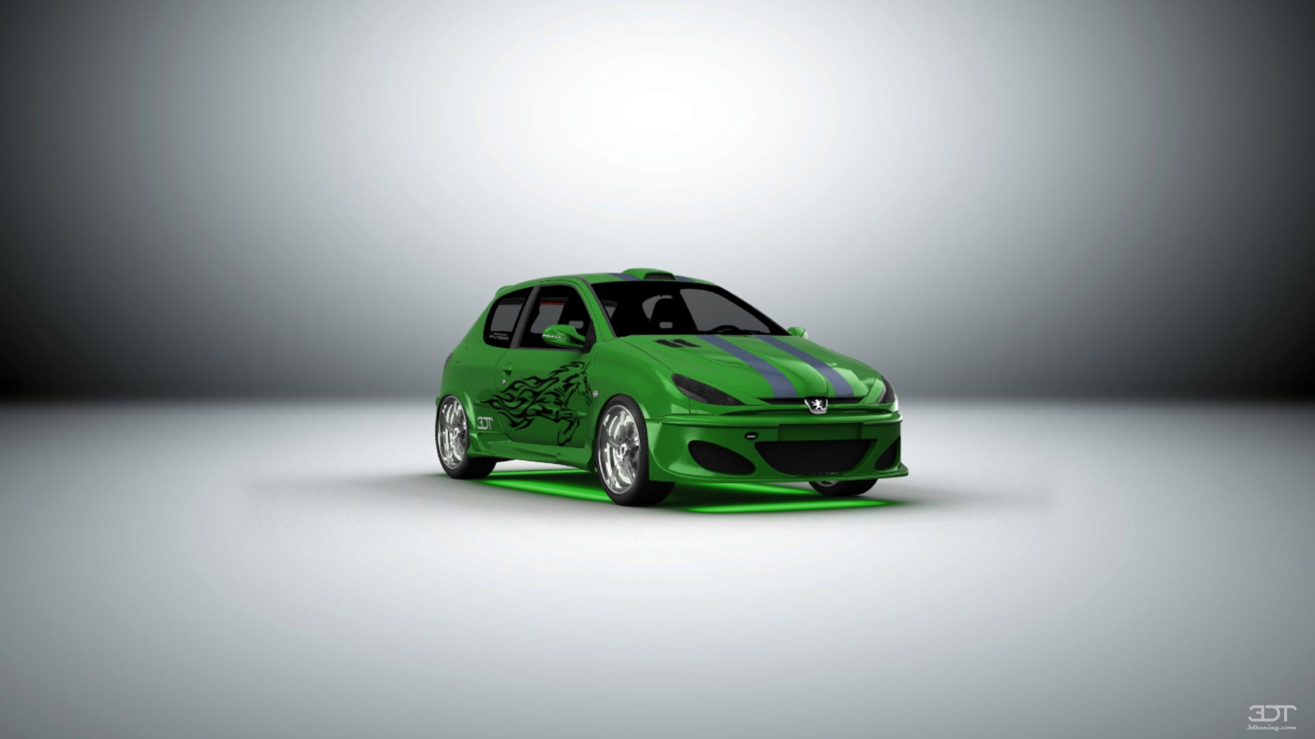 Peugeot 206 3 Door Hatchback 1998 tuning