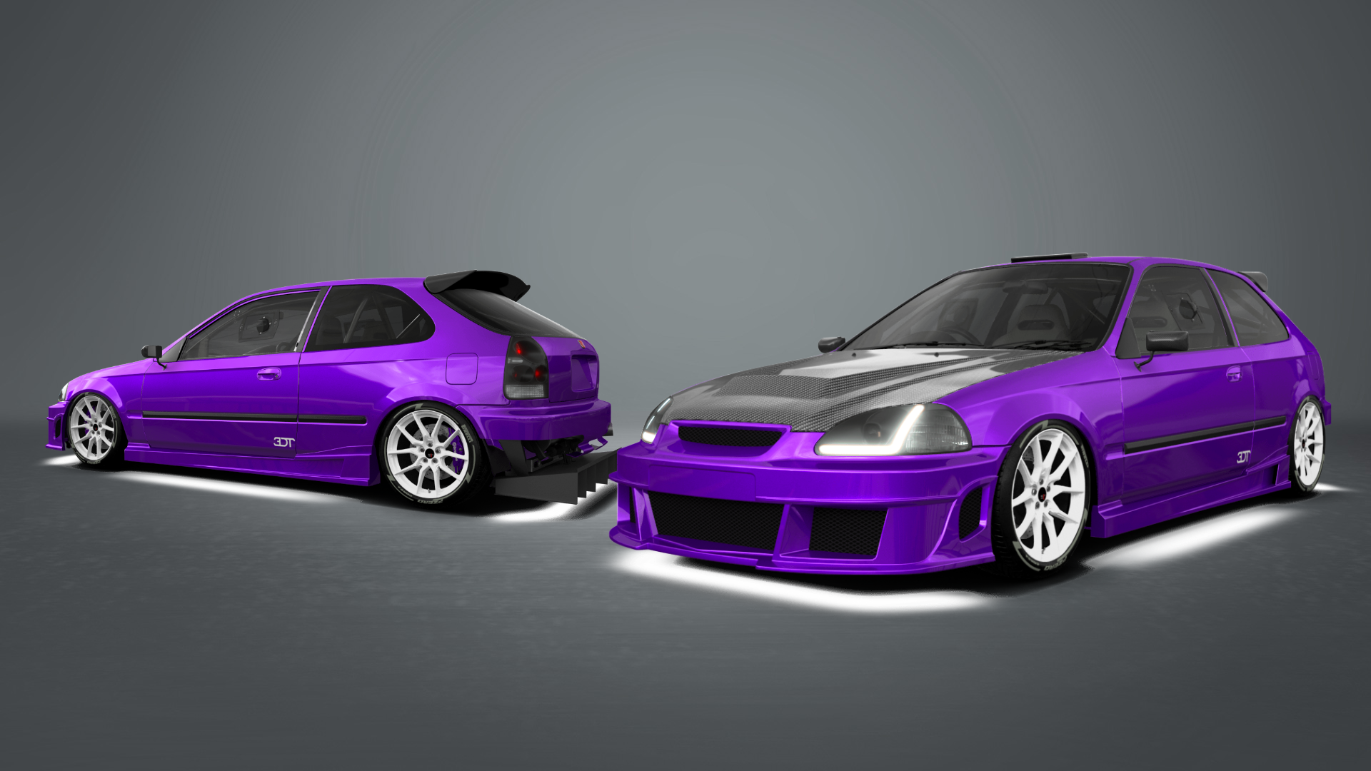 Honda Civic 3 Door Hatchback 1997 tuning