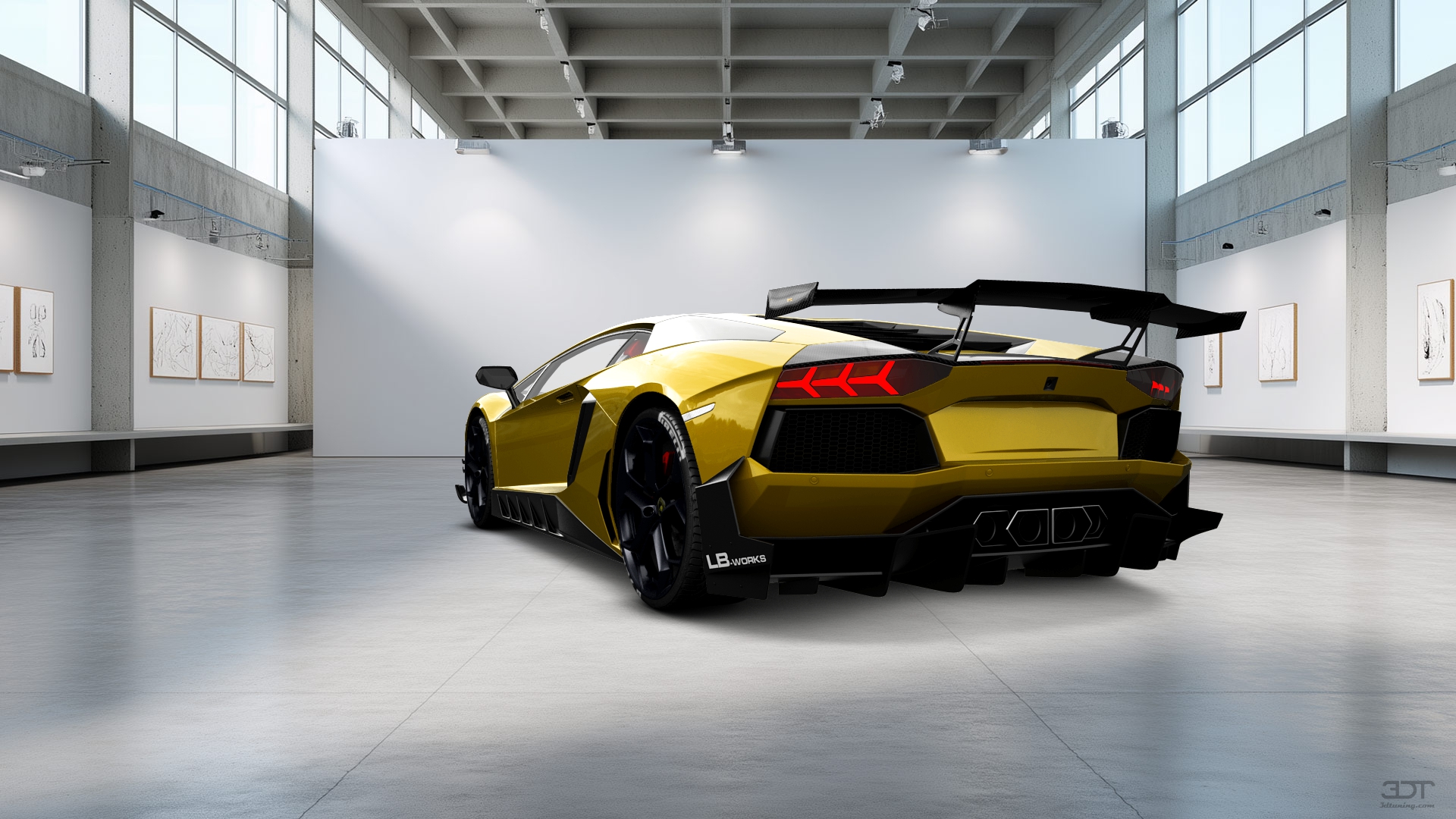 Lamborghini Aventador 2 Door Coupe 2012 tuning