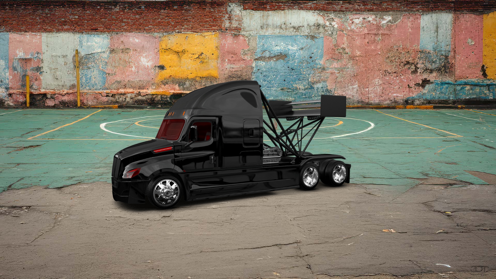 Freightliner Cascadia Sleeper Cab Truck 2018 tuning