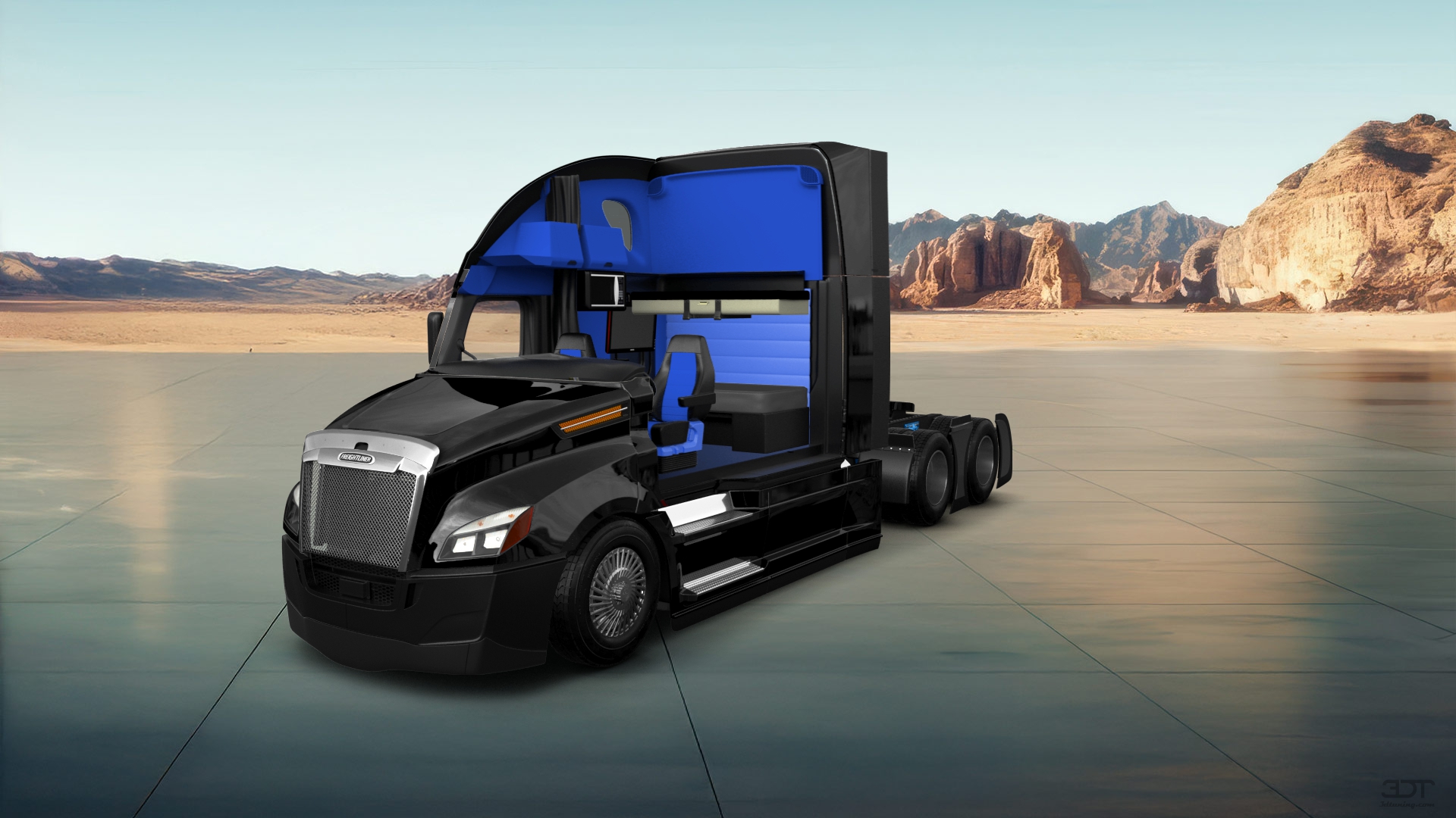 Freightliner Cascadia Sleeper Cab Truck 2018 tuning